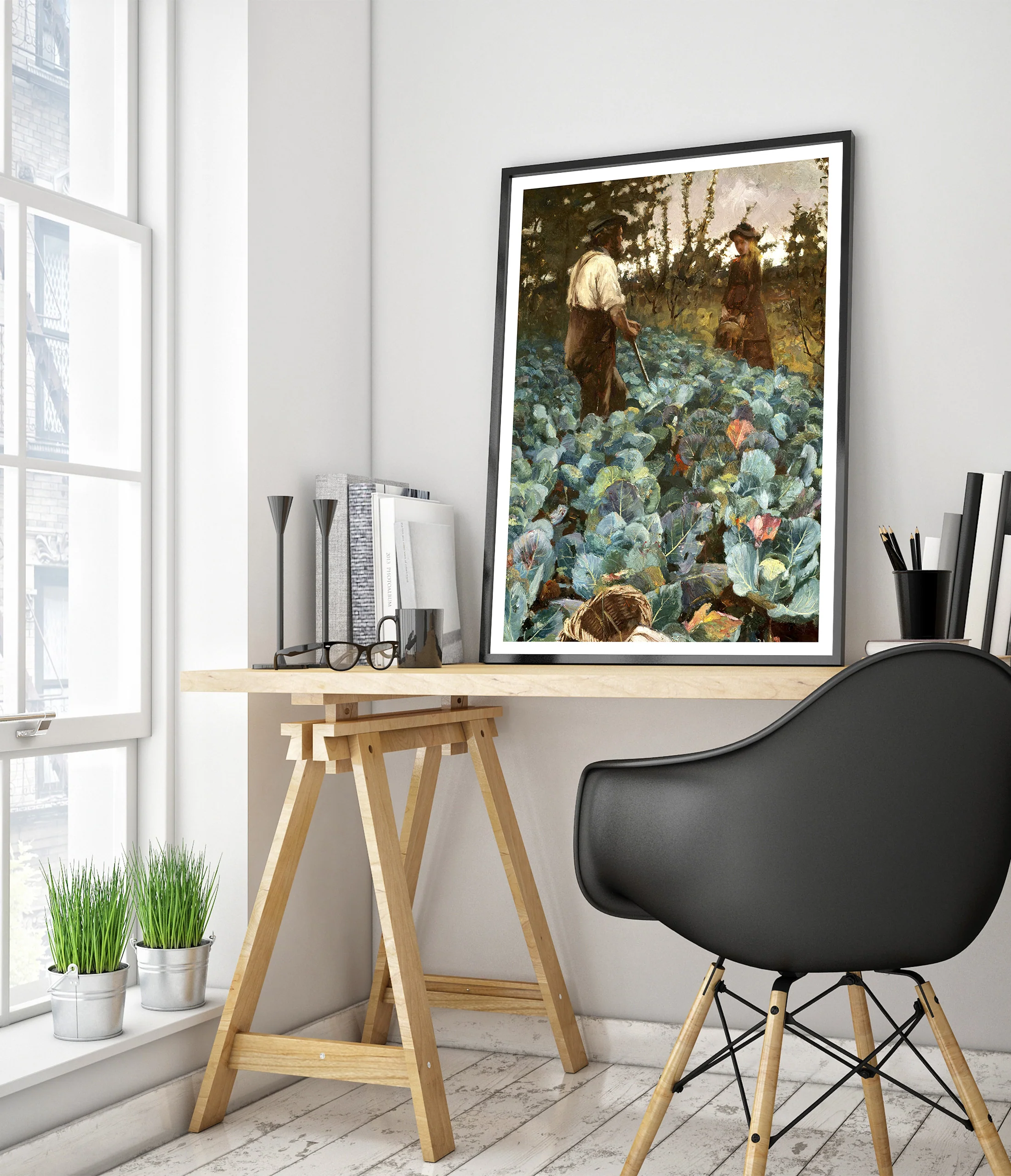 A Cabbage Garden - Image 5