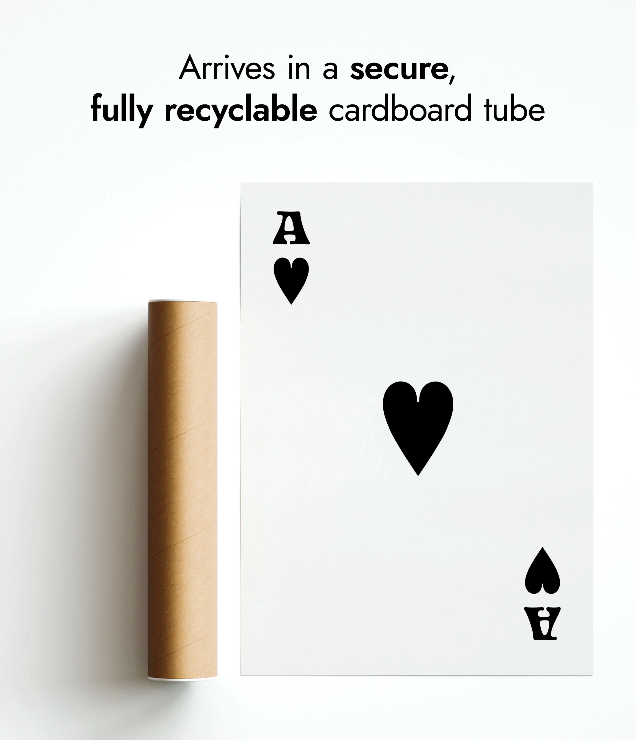 Ace of Hearts B&W - Image 9