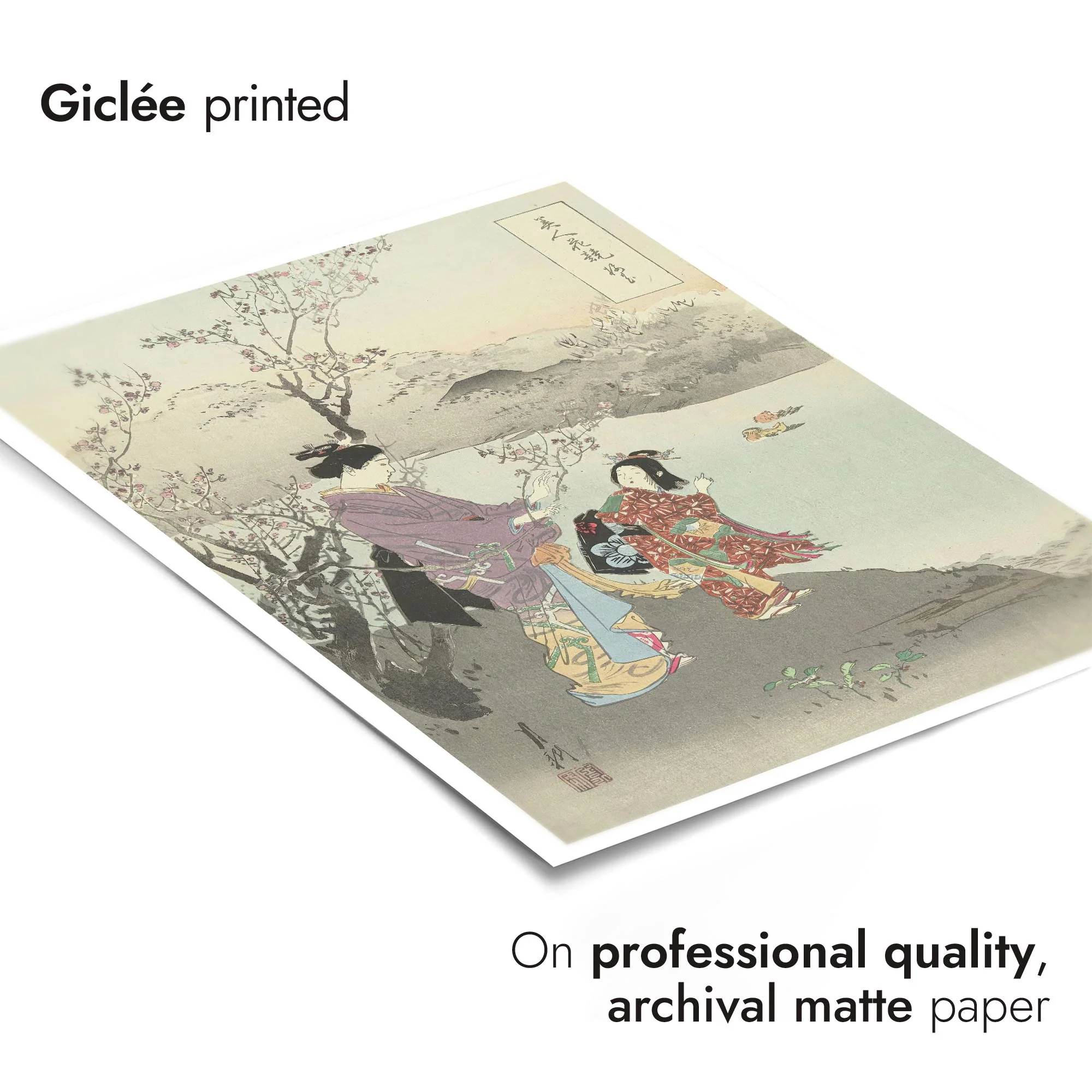 Admiring the Plum Blossom - Image 6