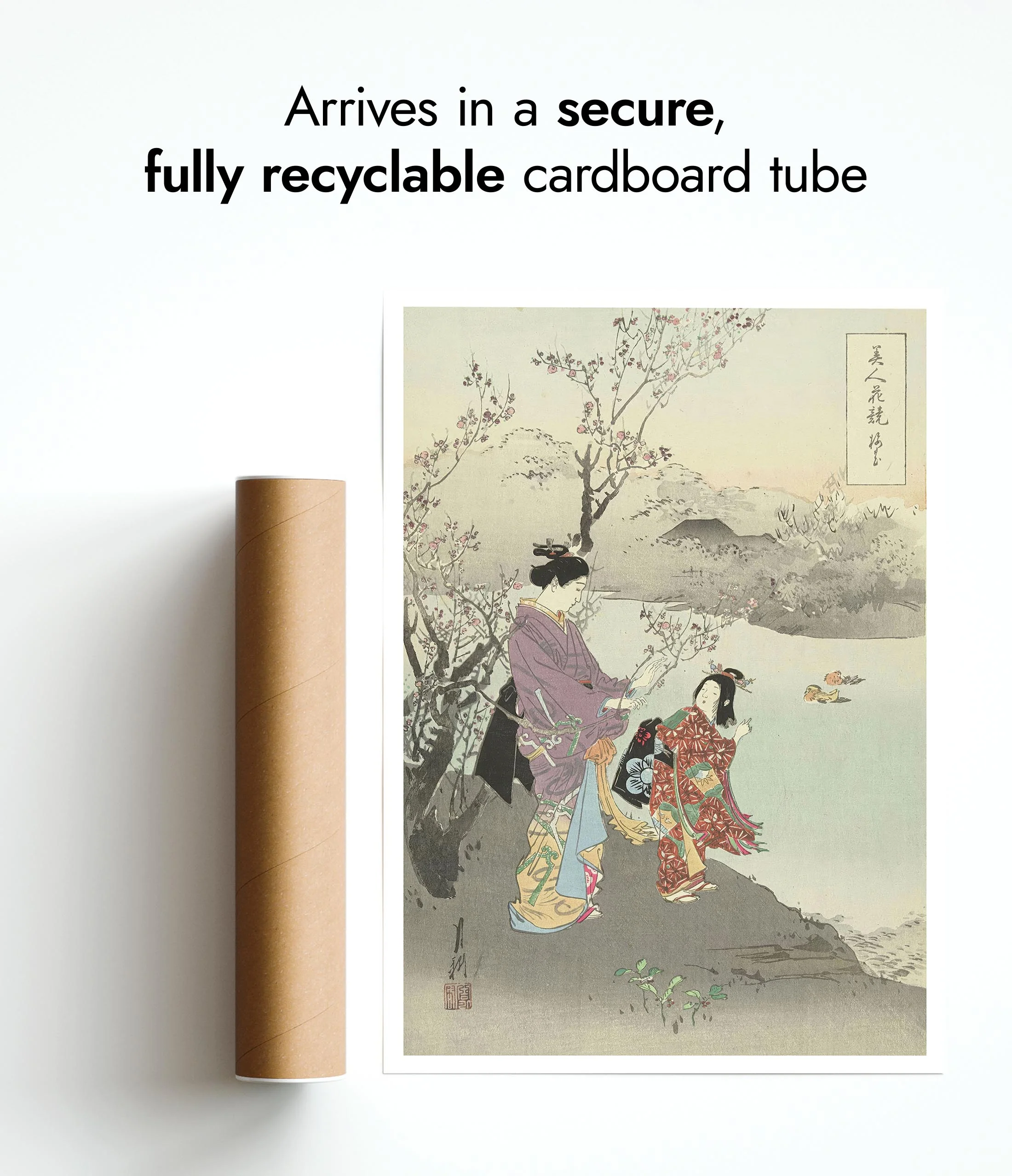 Admiring the Plum Blossom - Image 9