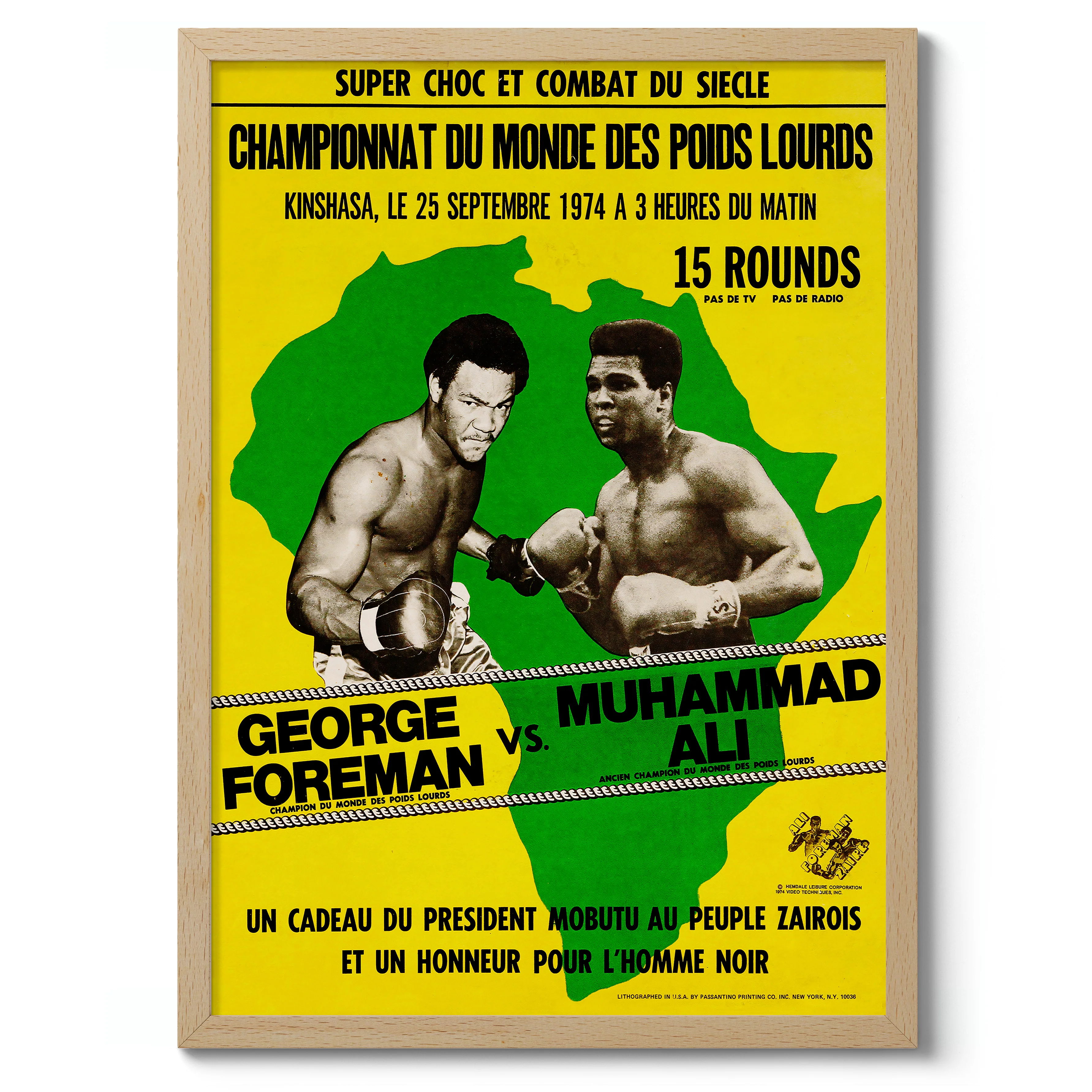 Ali vs Foreman - 1974 - Image 3