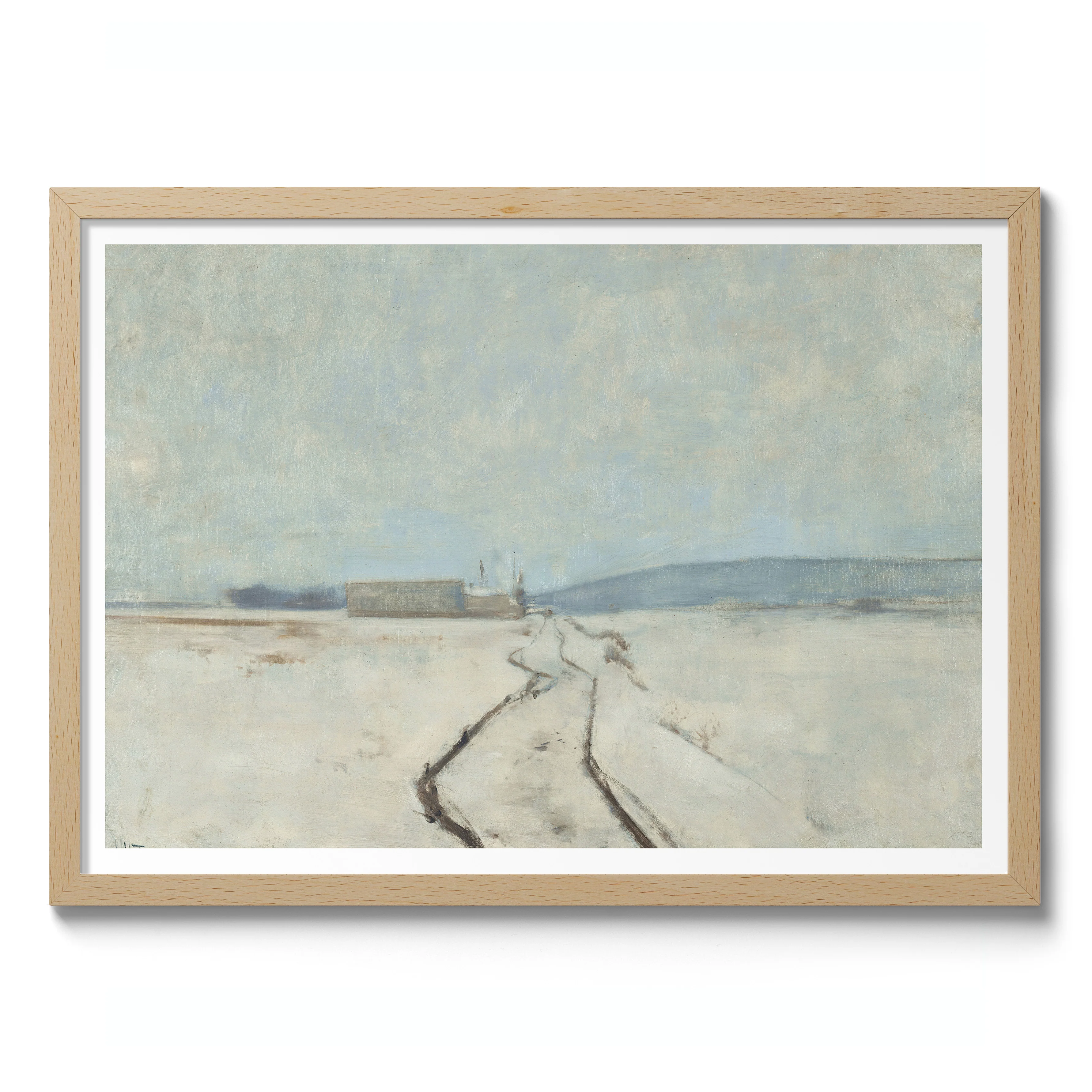 Along the River, Winter - Image 3