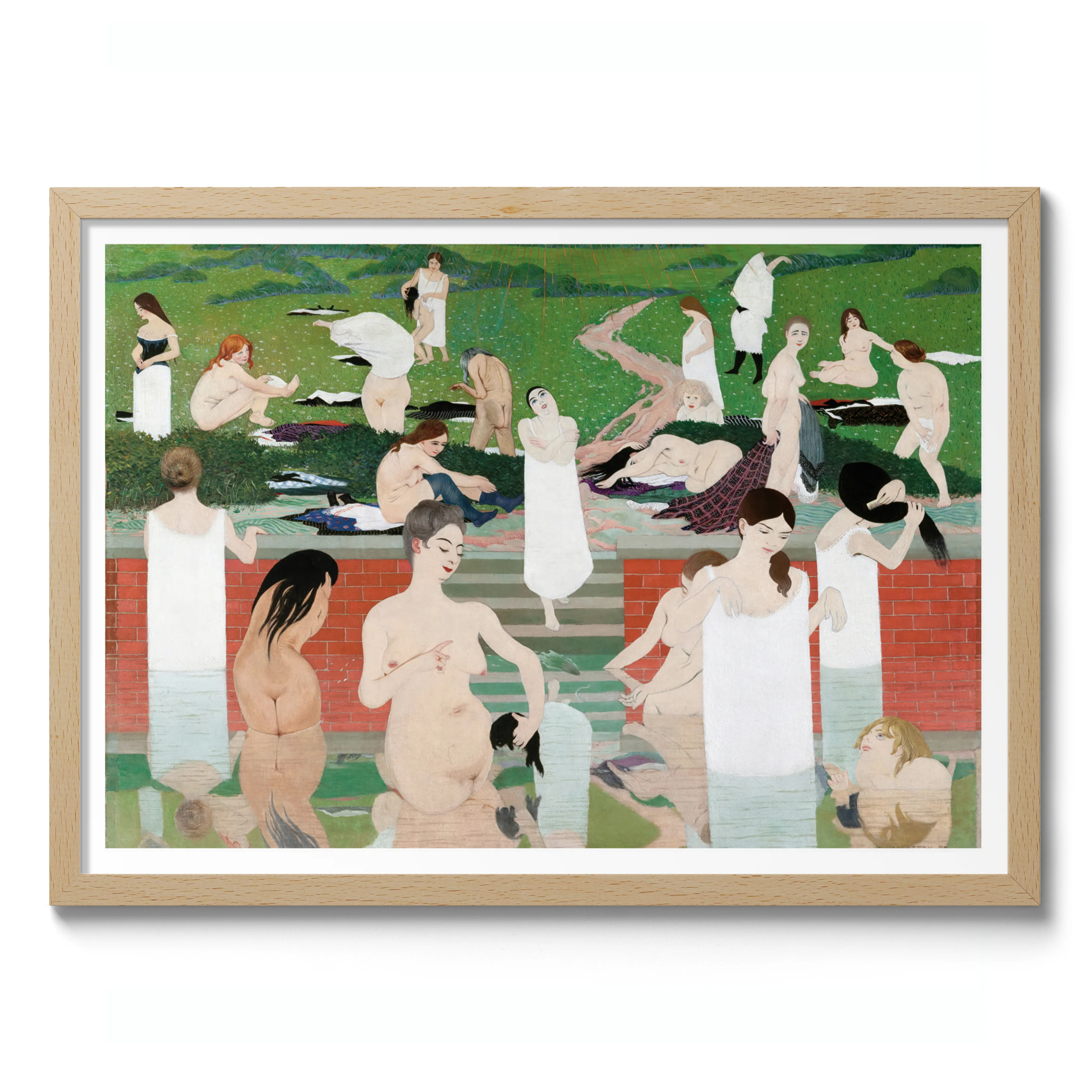 Bathing on a Summer Evening - Image 3