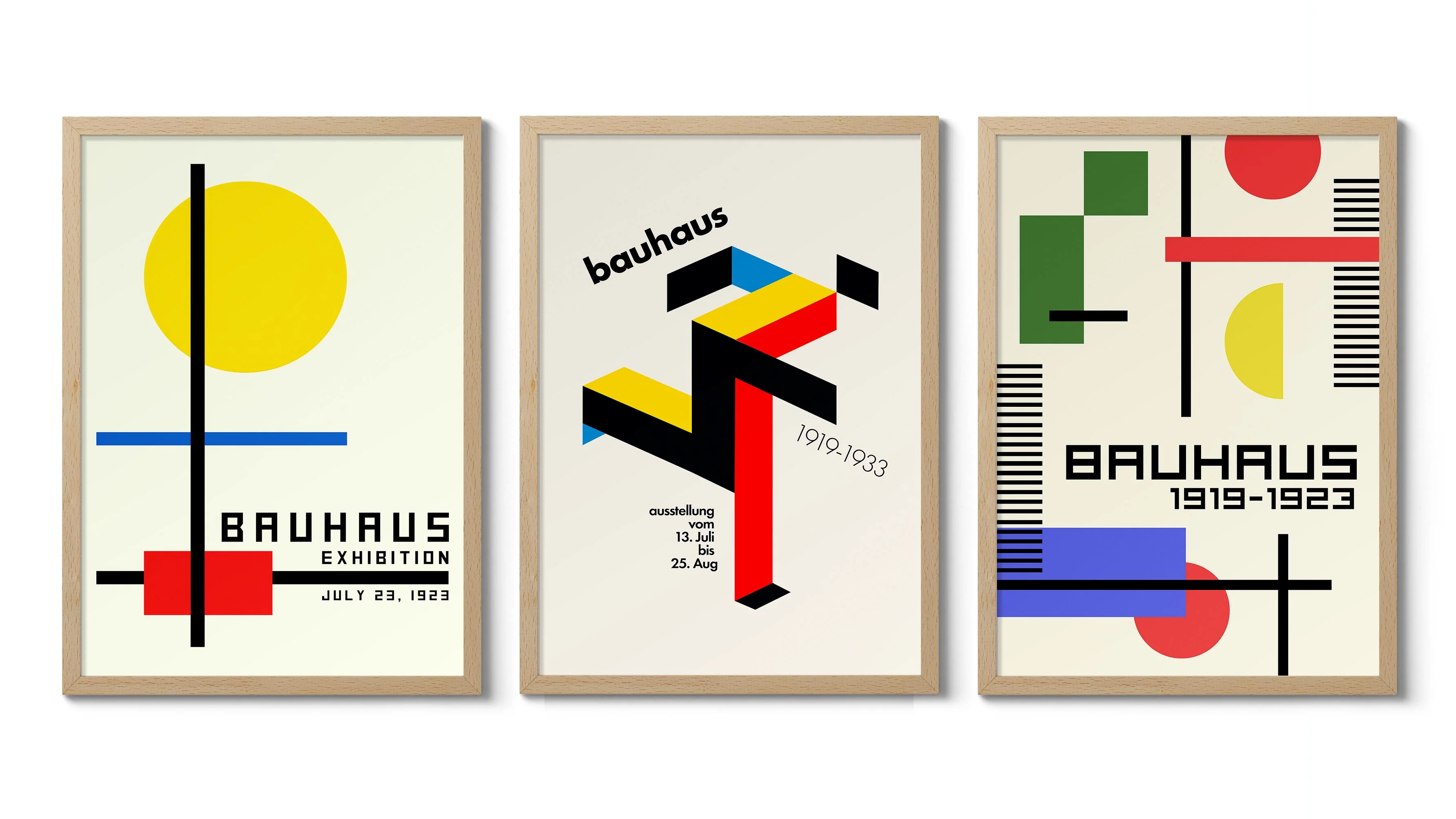 Bauhaus Exhibition - Set of 3 - Image 2