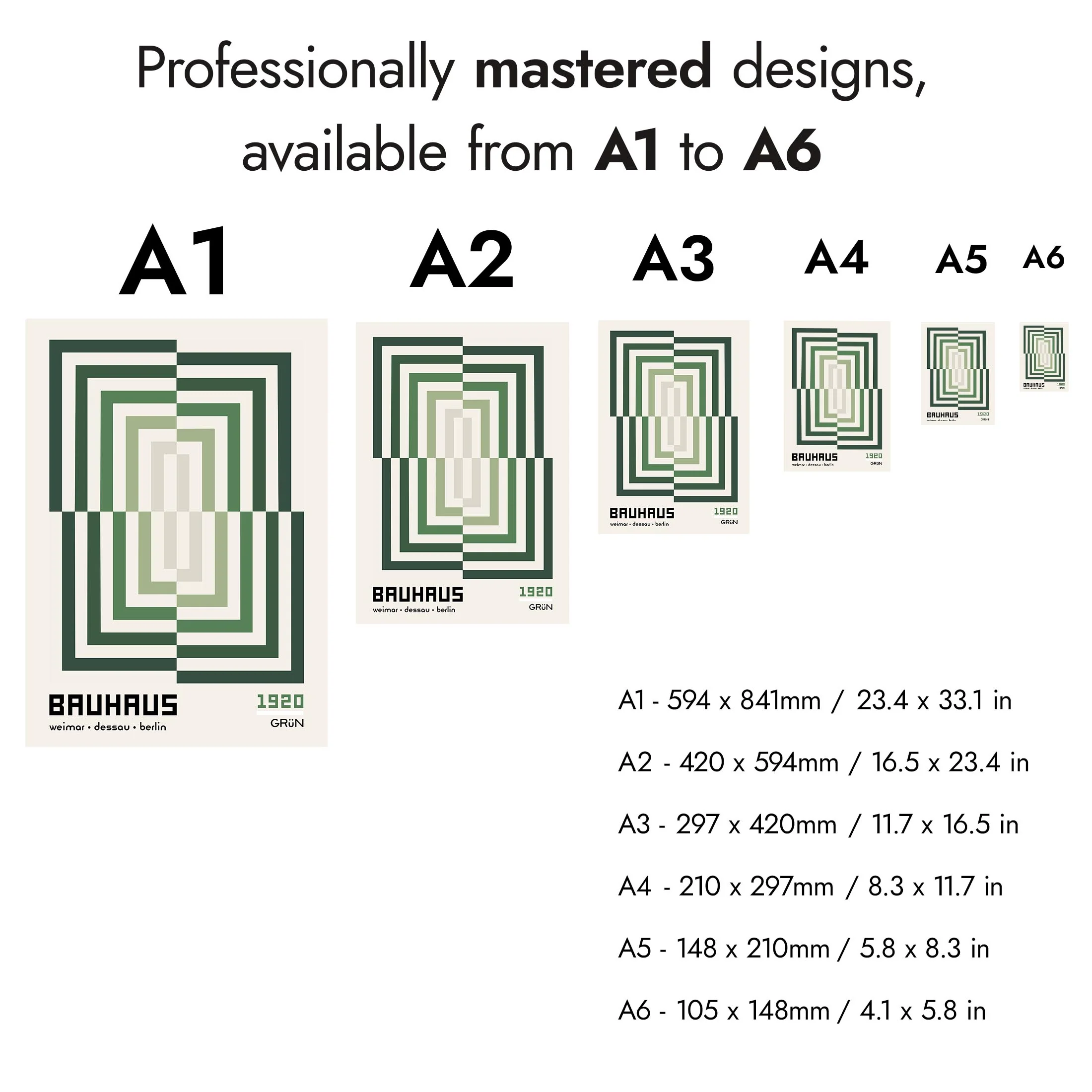 Bauhaus Green Geometric Gradients - Image 7