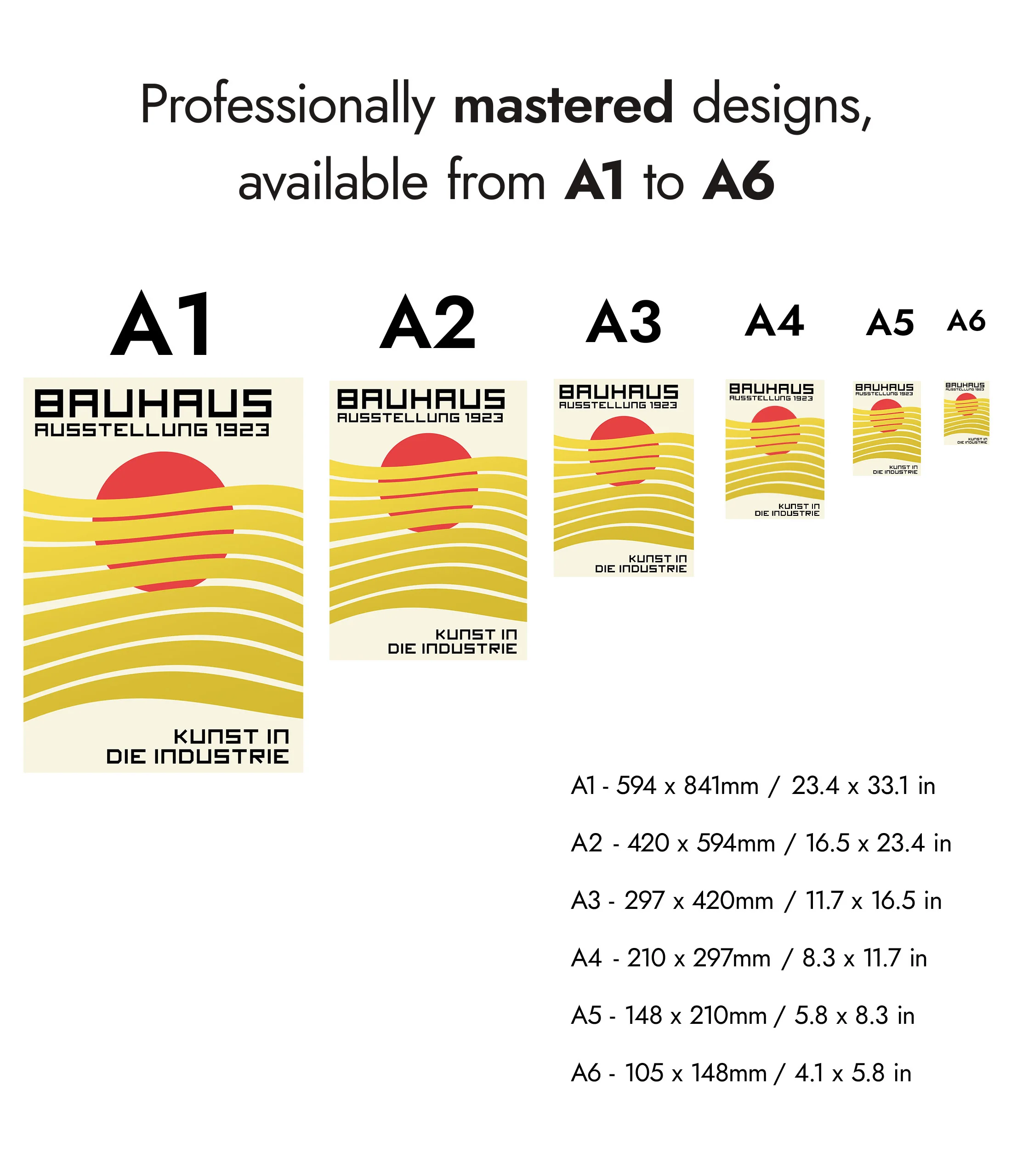 Bauhaus - Set of 3 - Image 9