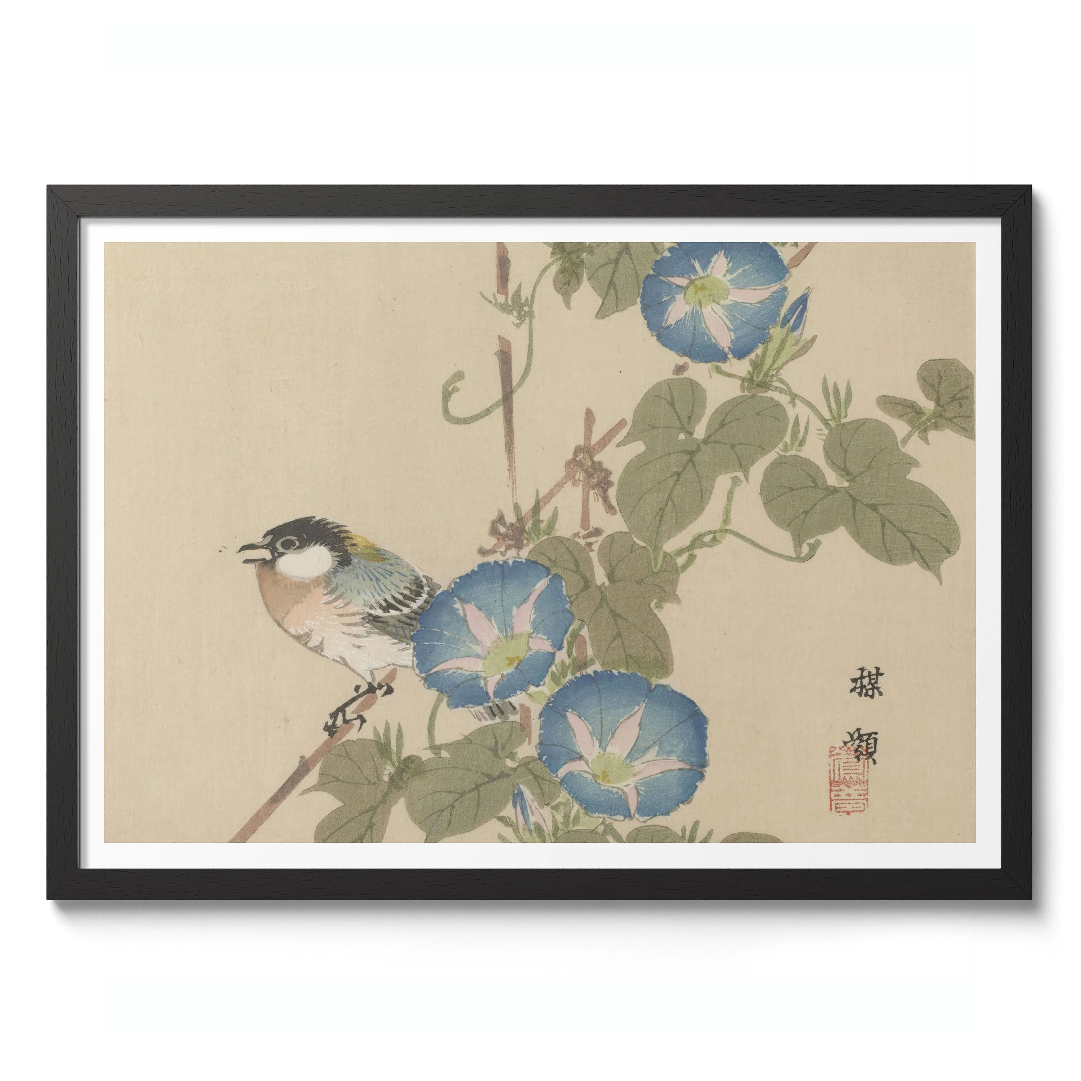 Bird & Morning Glory - Image 2