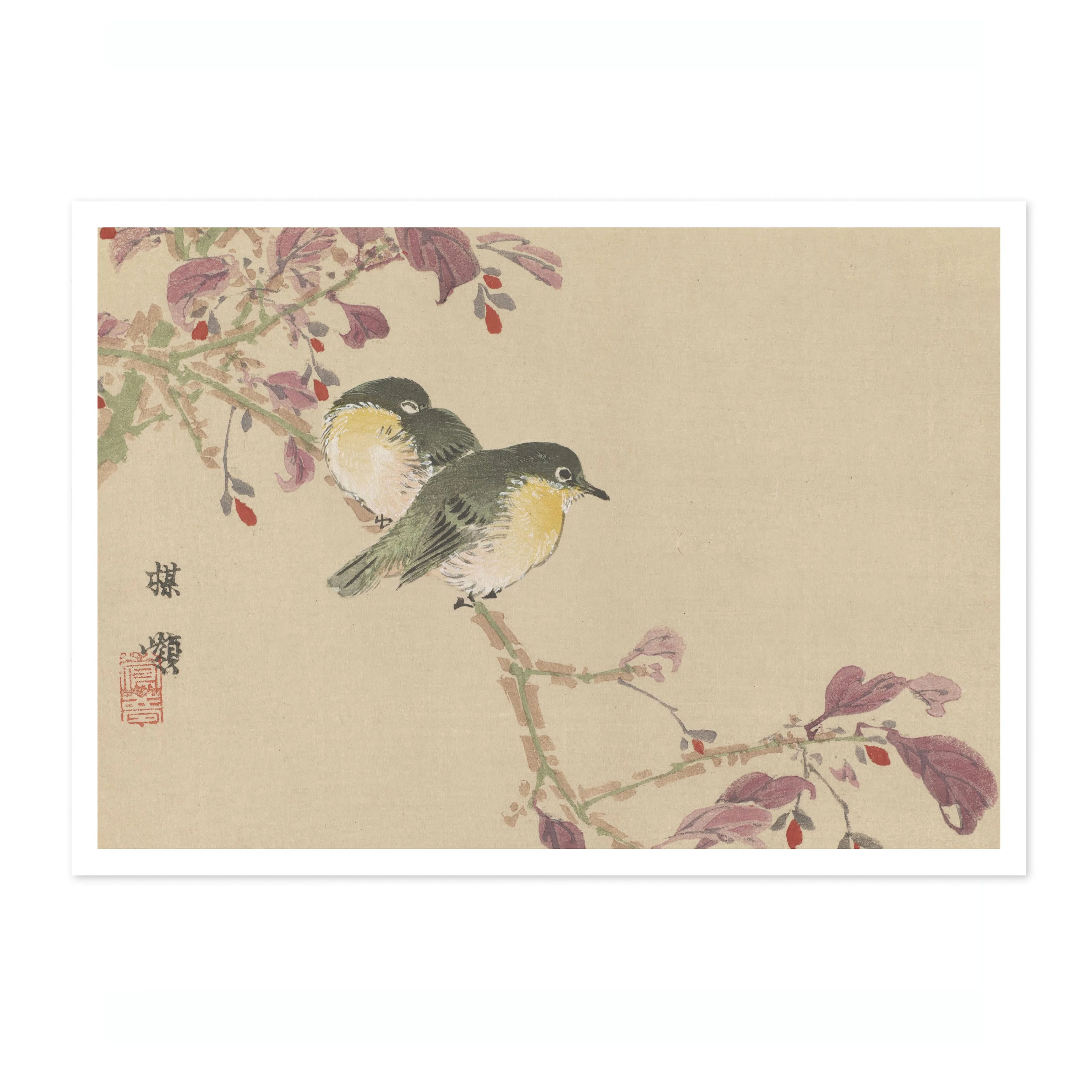 Birds on Cherry - Image 4