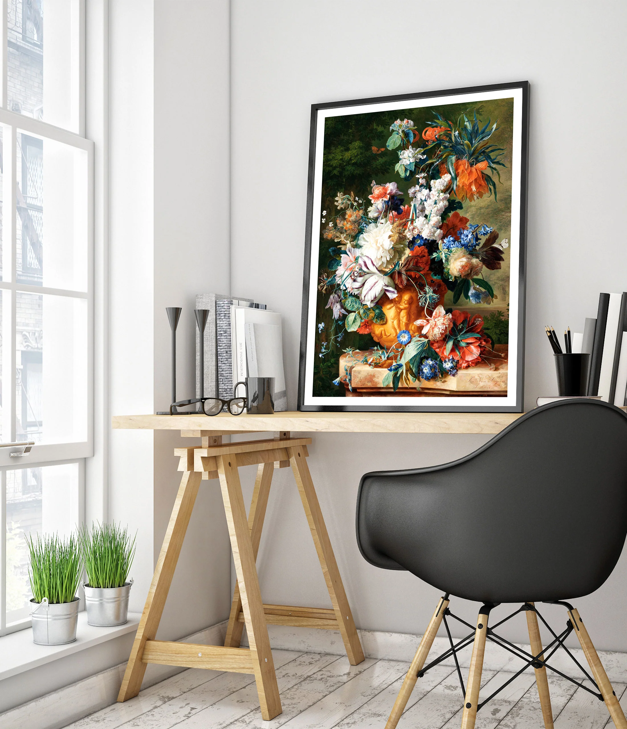 Bouquet of Flowers in an Urn - Image 5