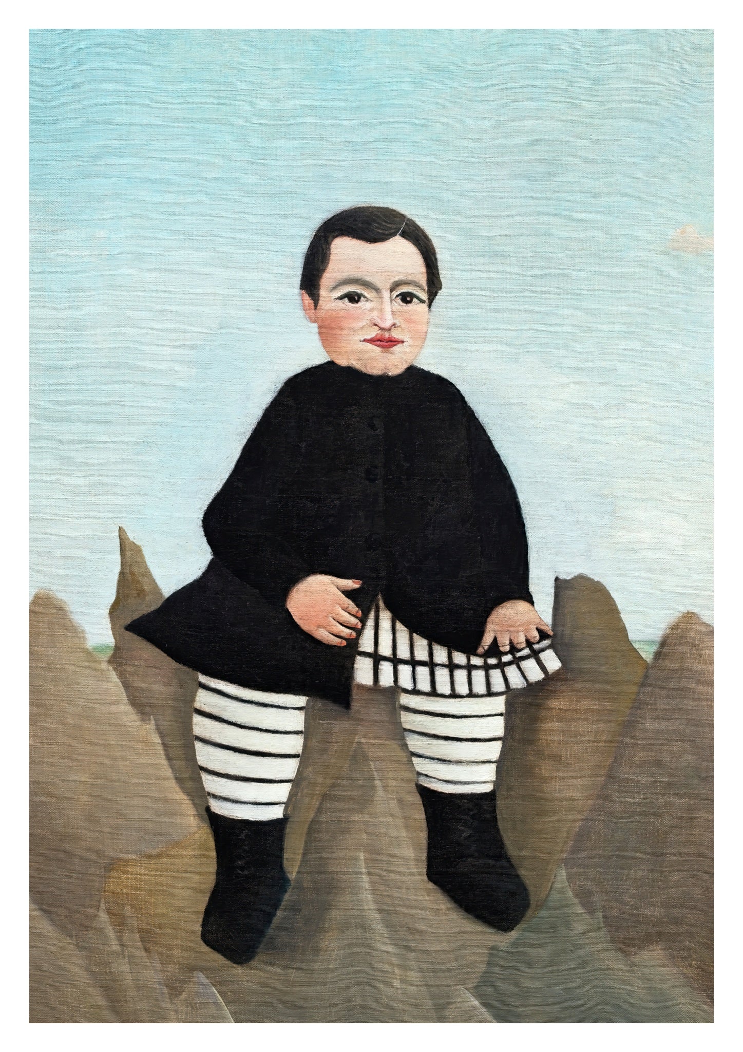 Boy on the Rocks