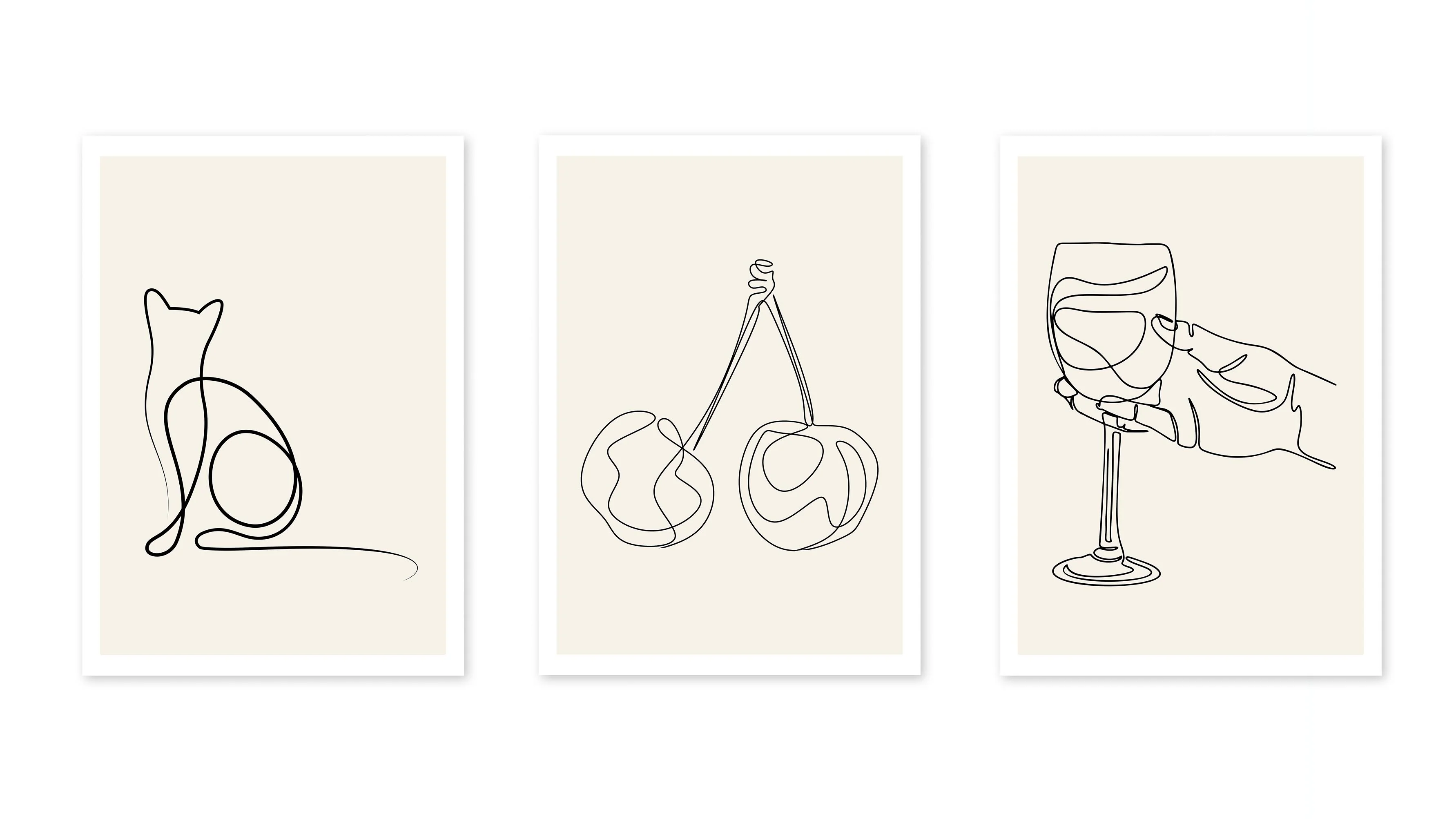 Cat, Cherry & Wine - Image 3