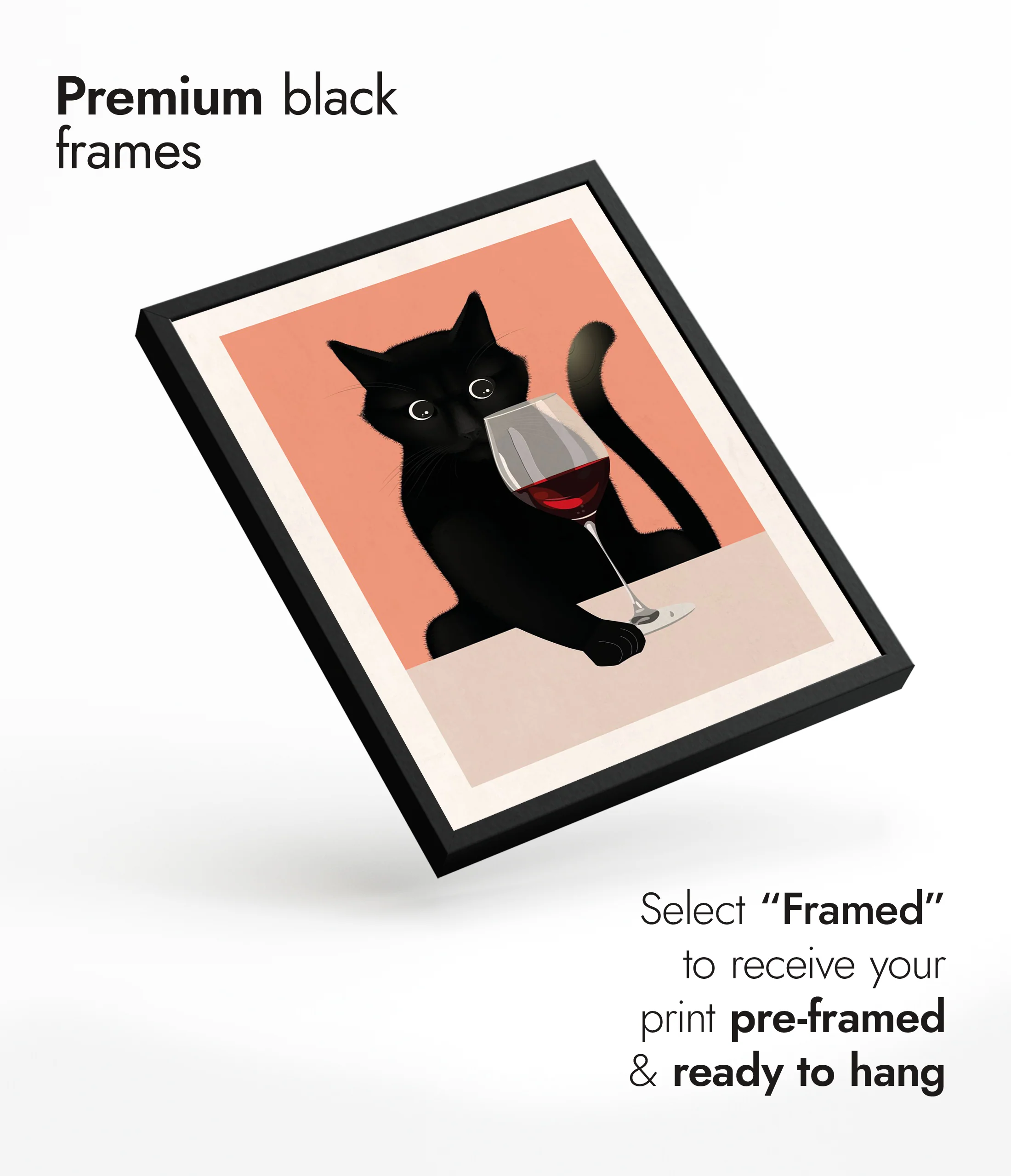 Cat & Red Wine - Image 7