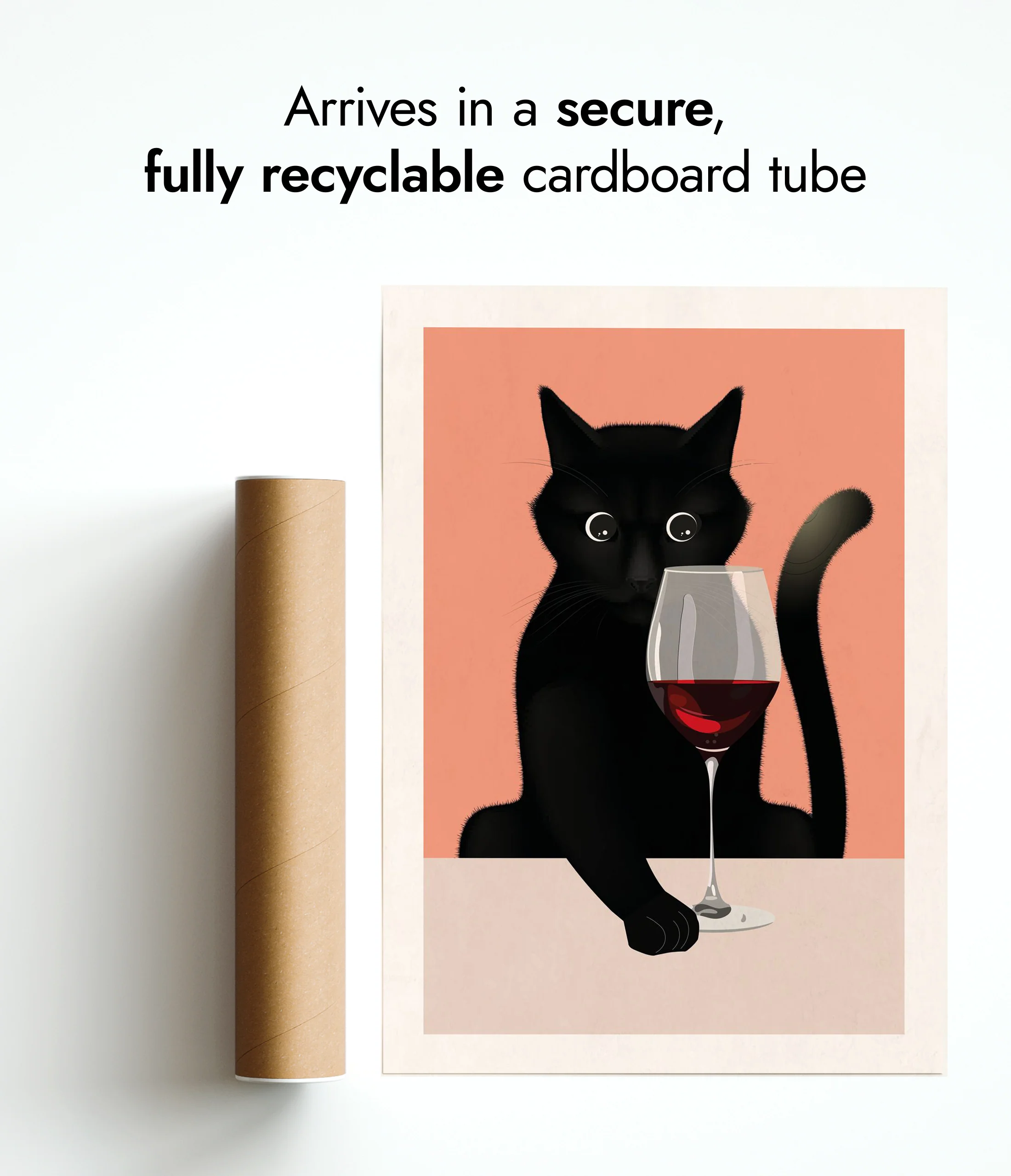Cat & Red Wine - Image 9