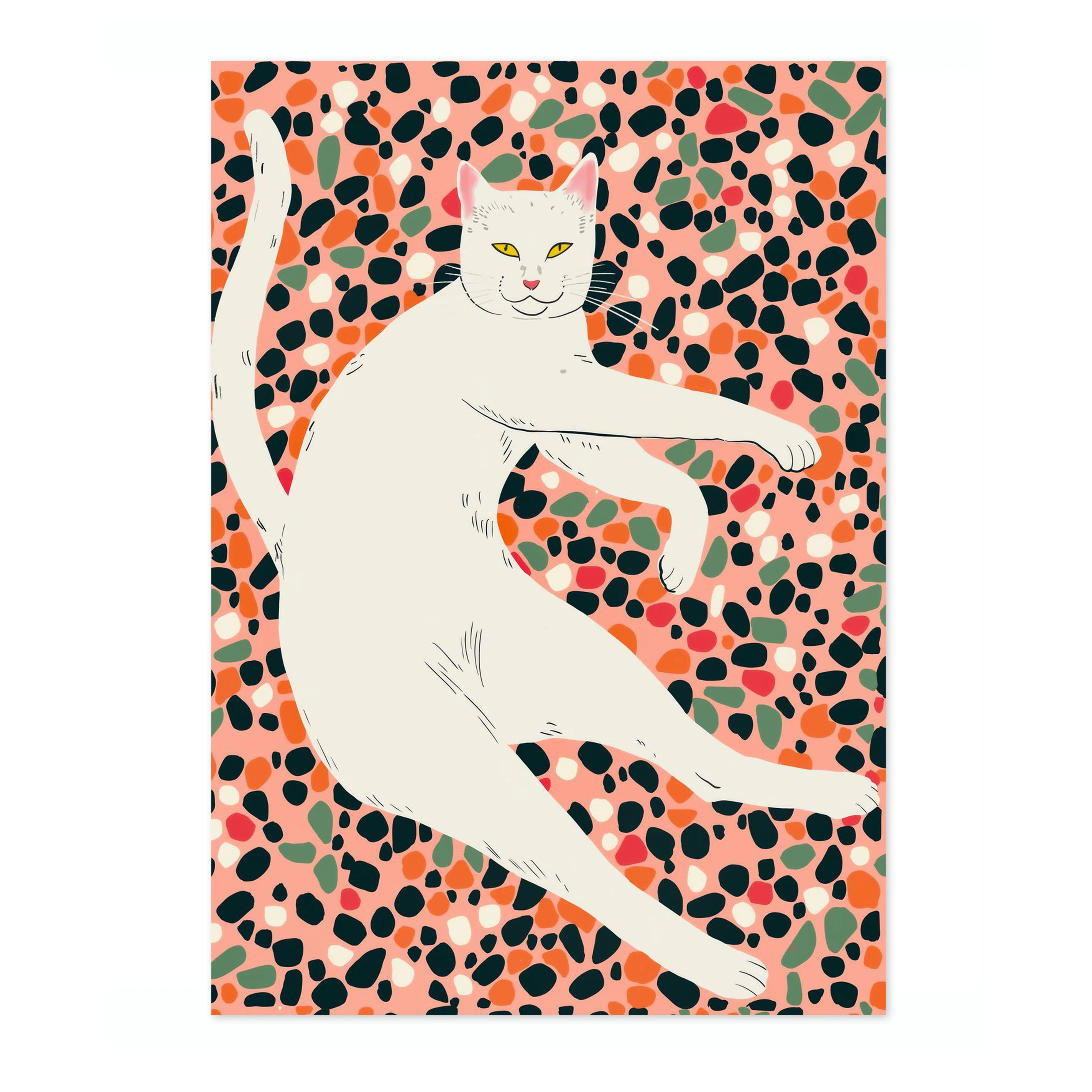 Cat Stretching - Image 4