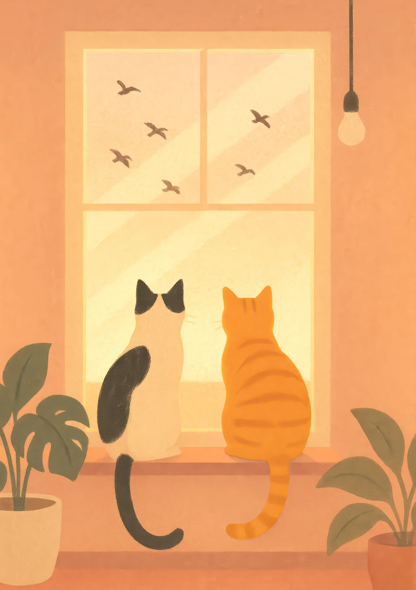Cats Windowsill