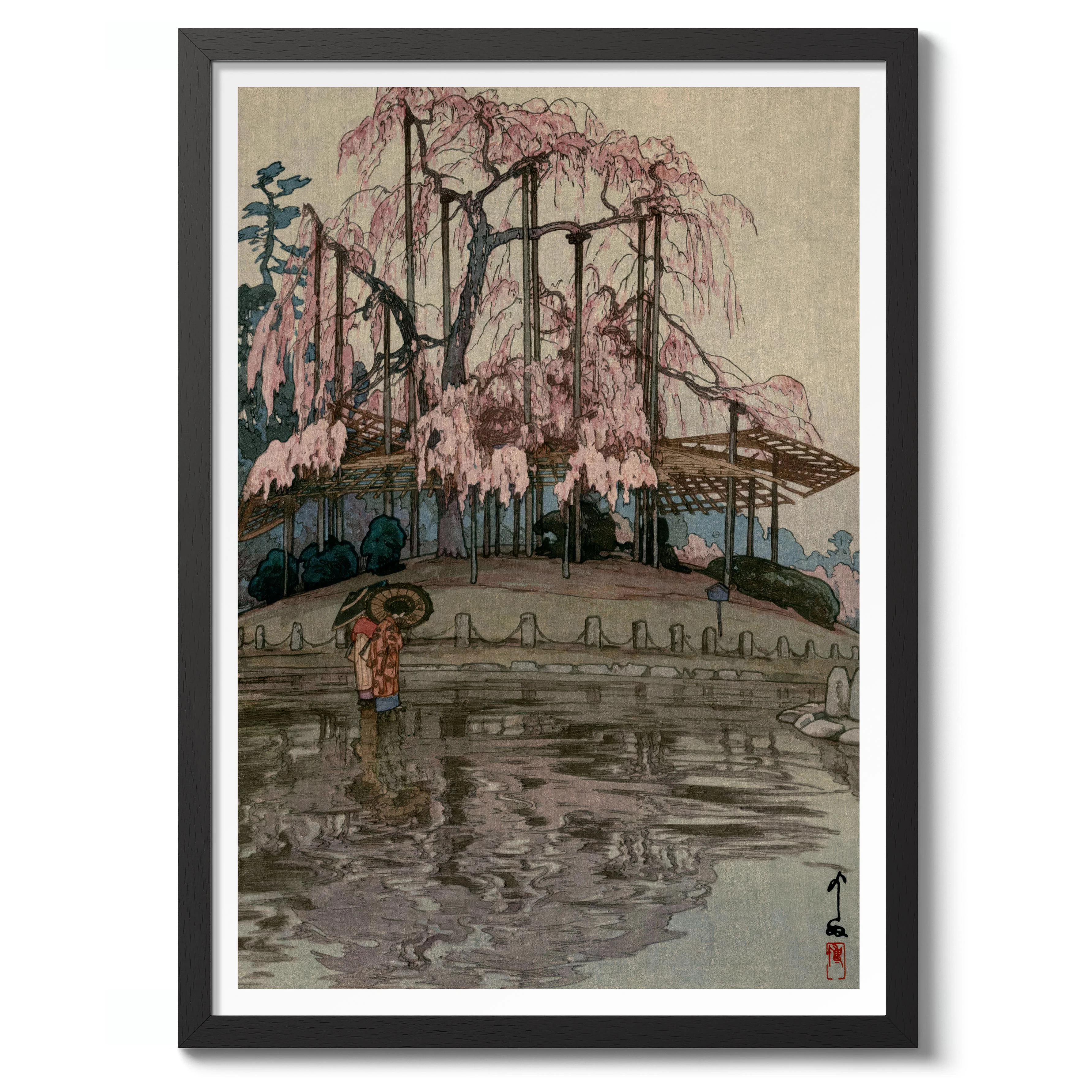 Cherry Blossoms, Spring Rain - Image 2