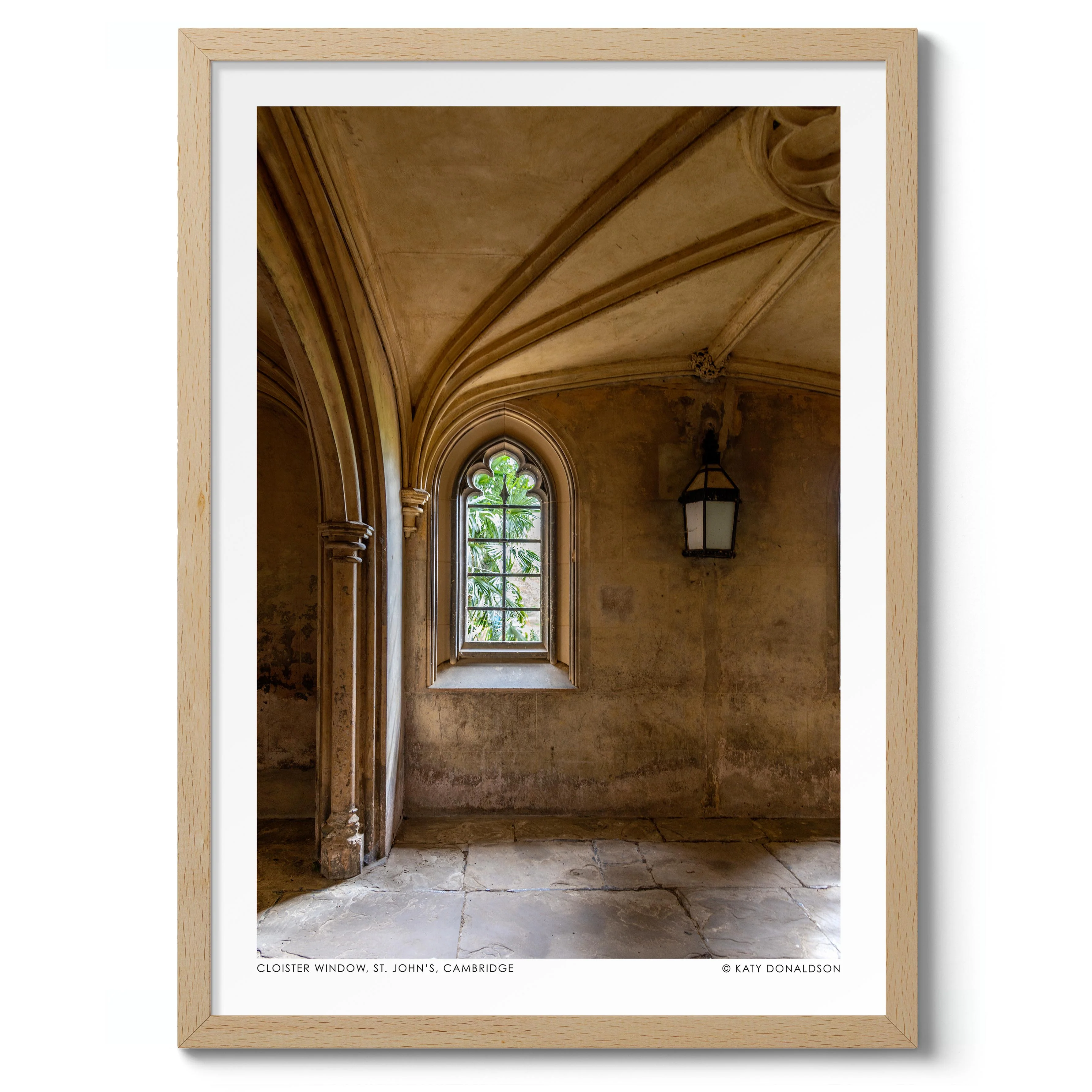 Cloister Window, St. John's, Cambridge - Image 3