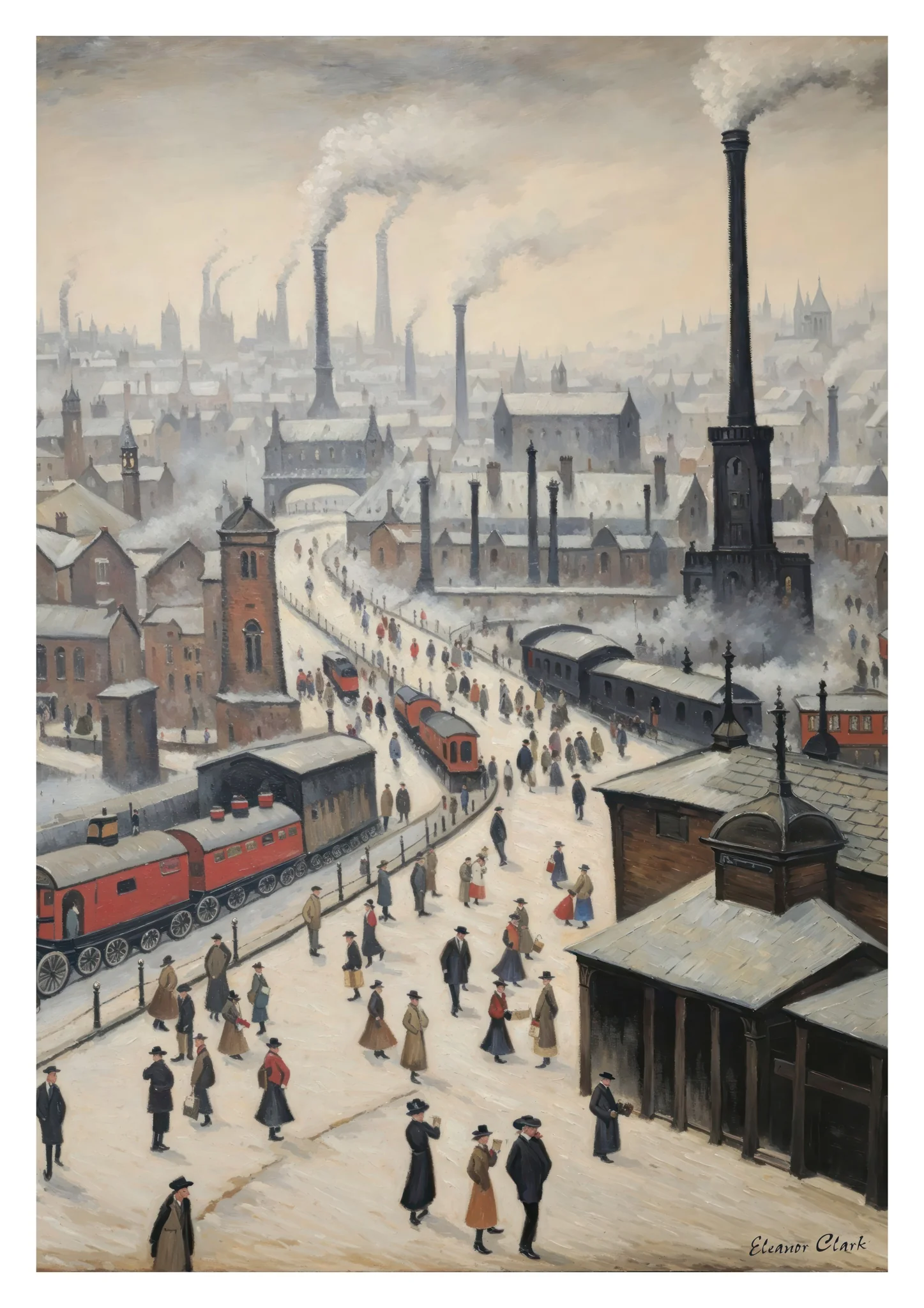 Coal Powered Cityscape
