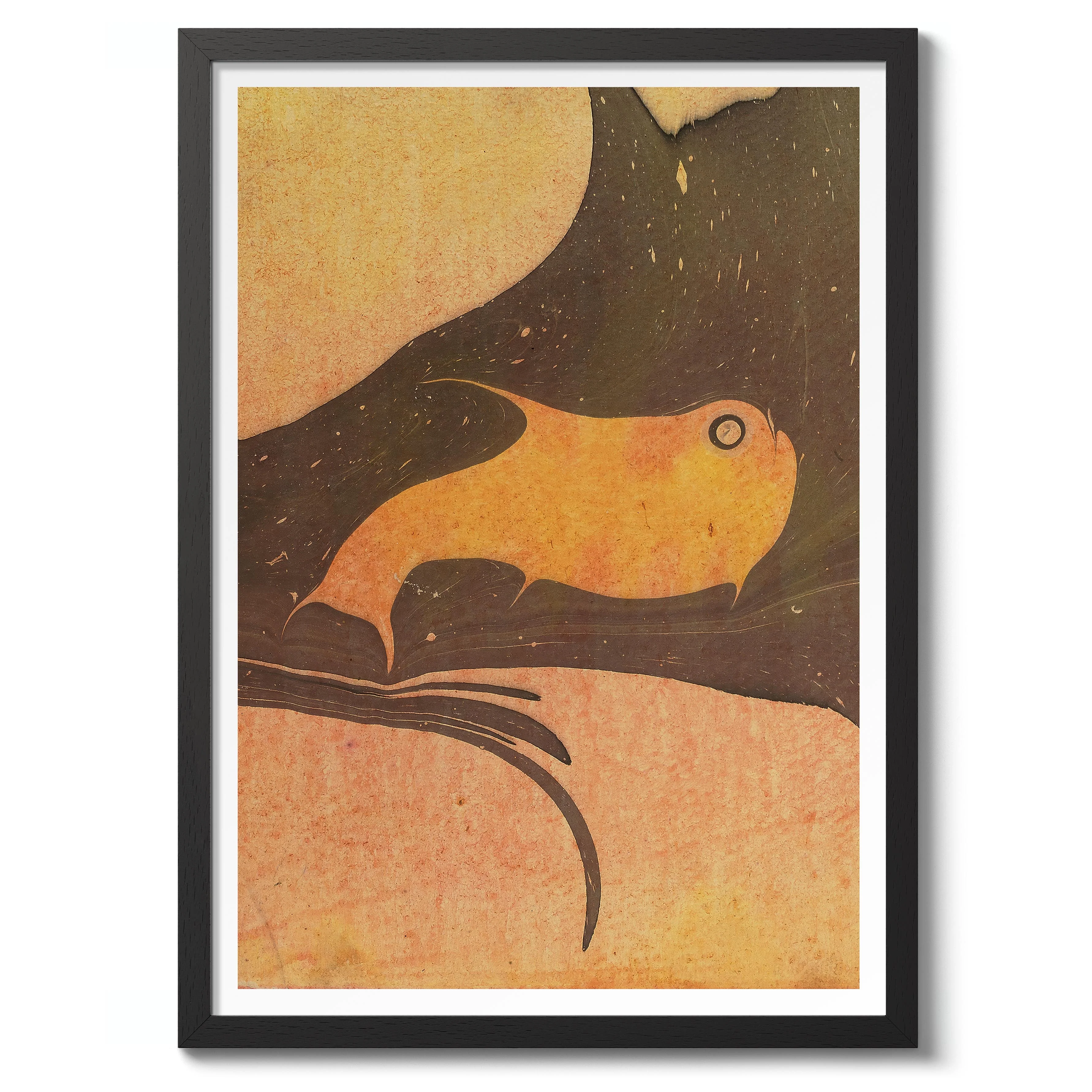 Composition in Brown and Yellow-Orange (The Little Whale) - Image 2