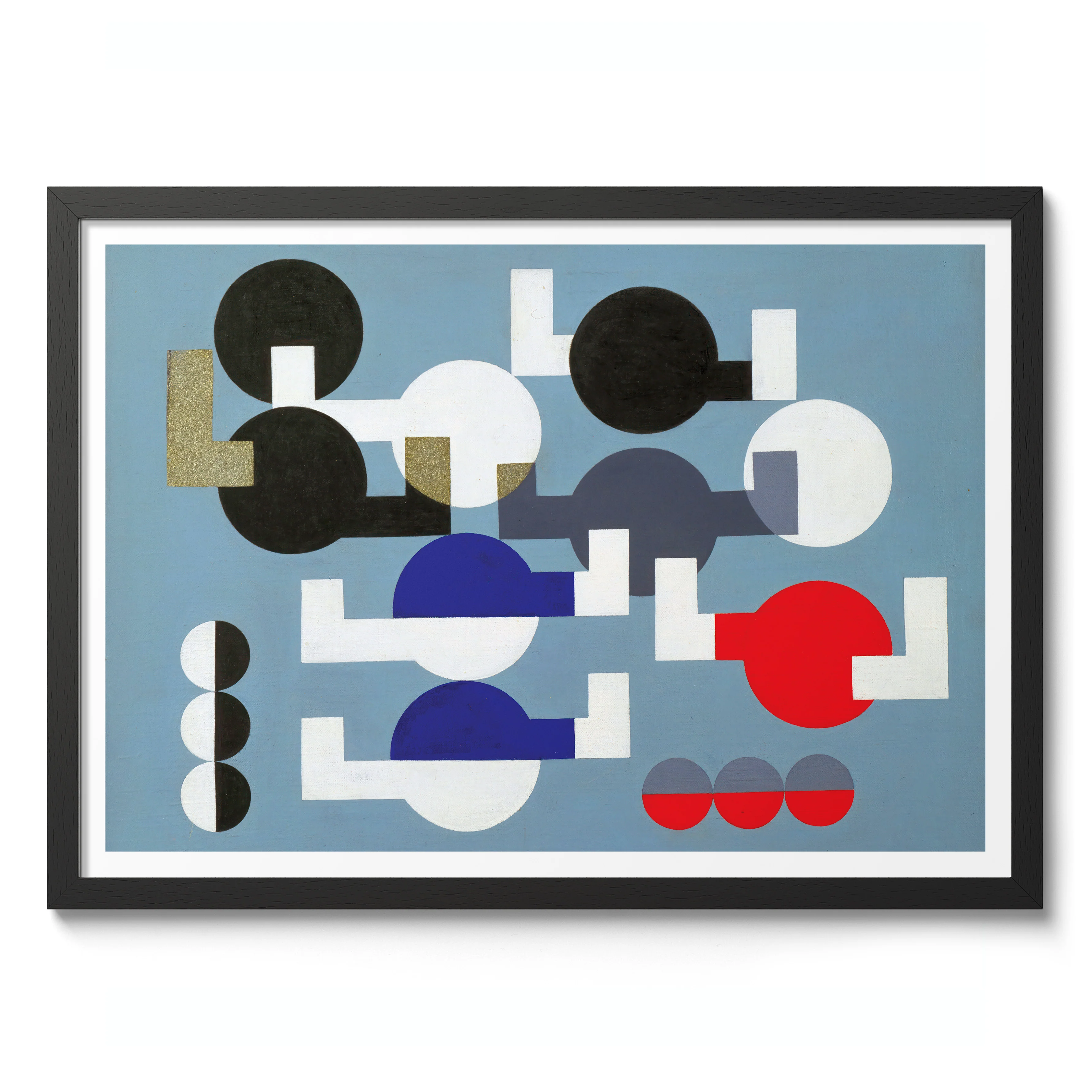 Composition of Circles and Overlapping Angles - Image 2