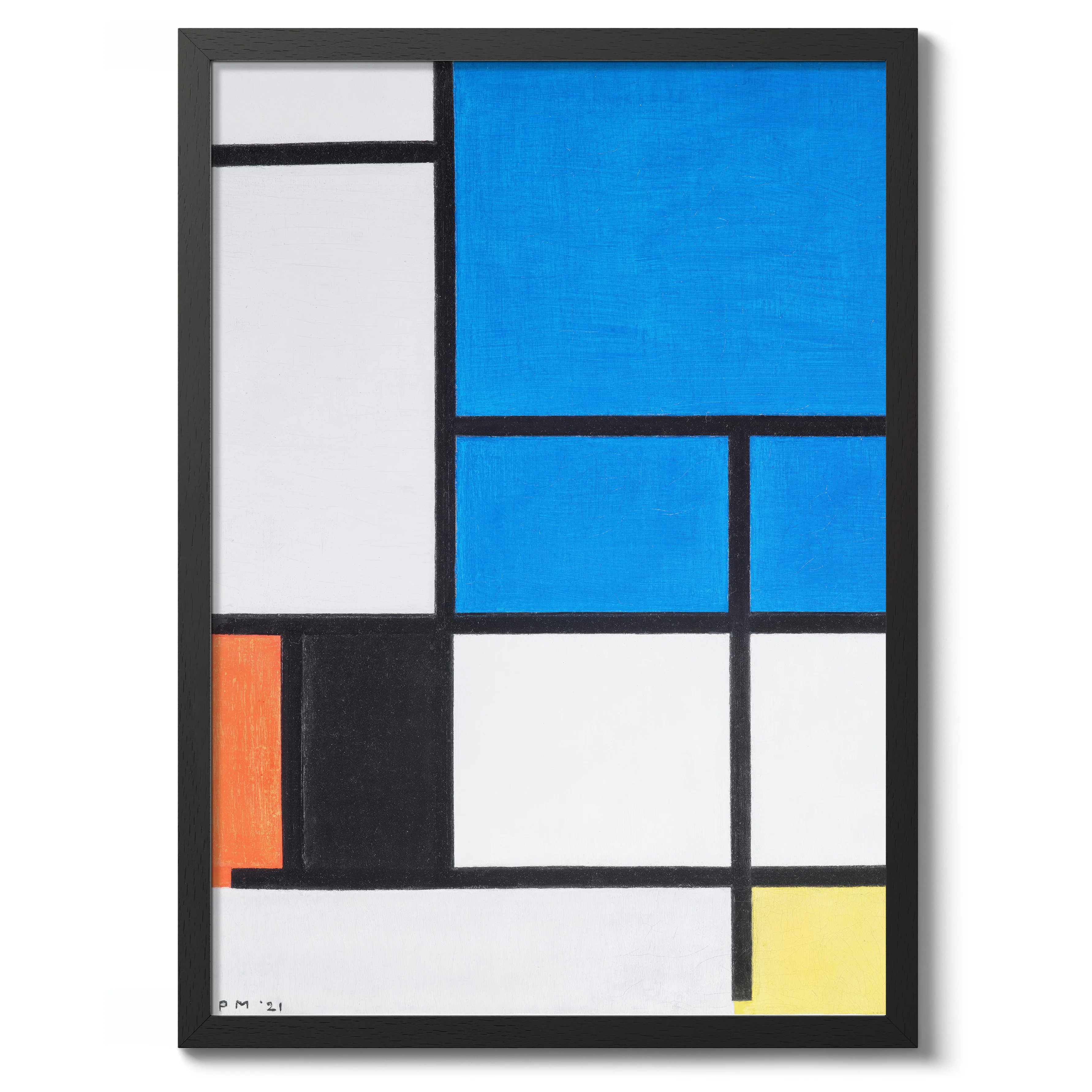 Composition with Large Blue Plane - Image 2