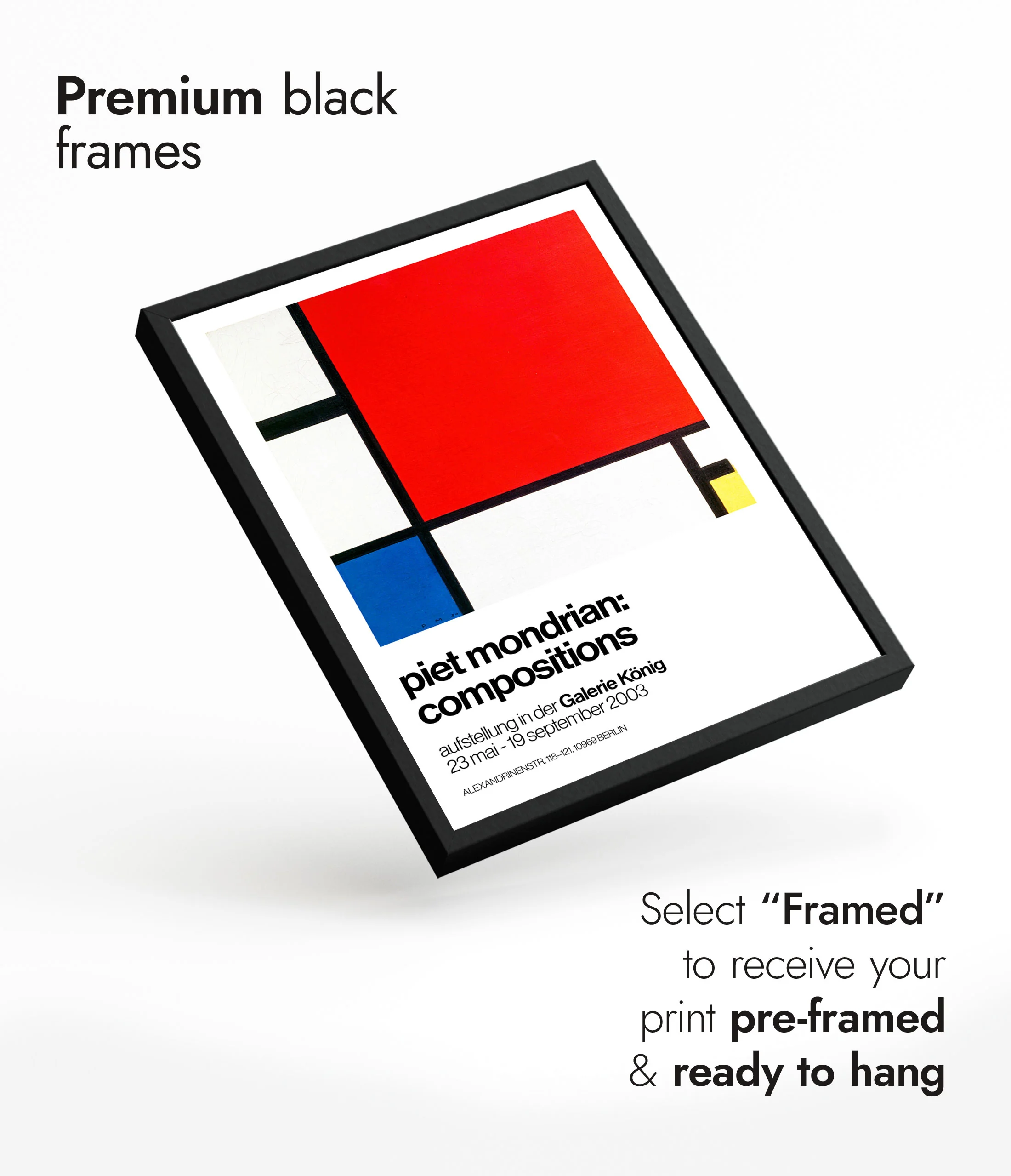 Composition with Red, Blue & Yellow - Image 7