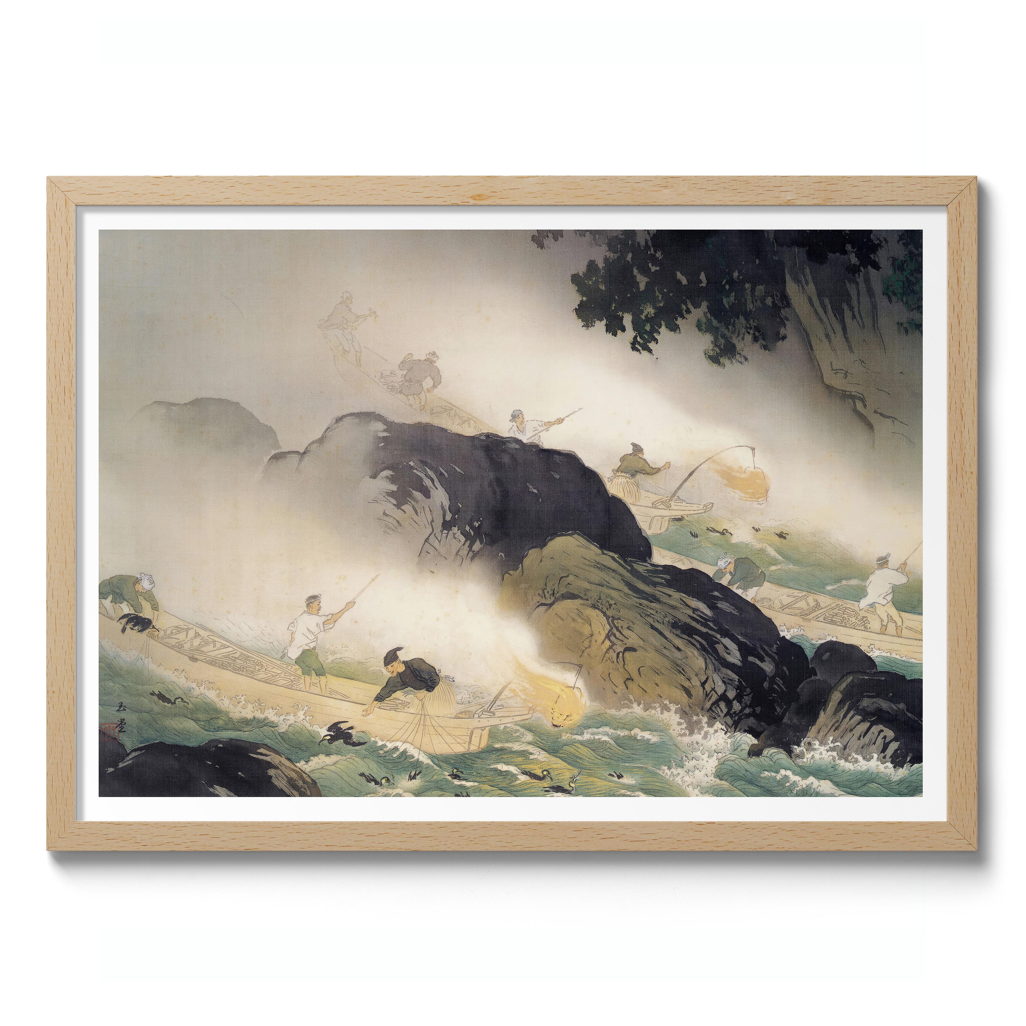Cormorant Fishing II - Image 3