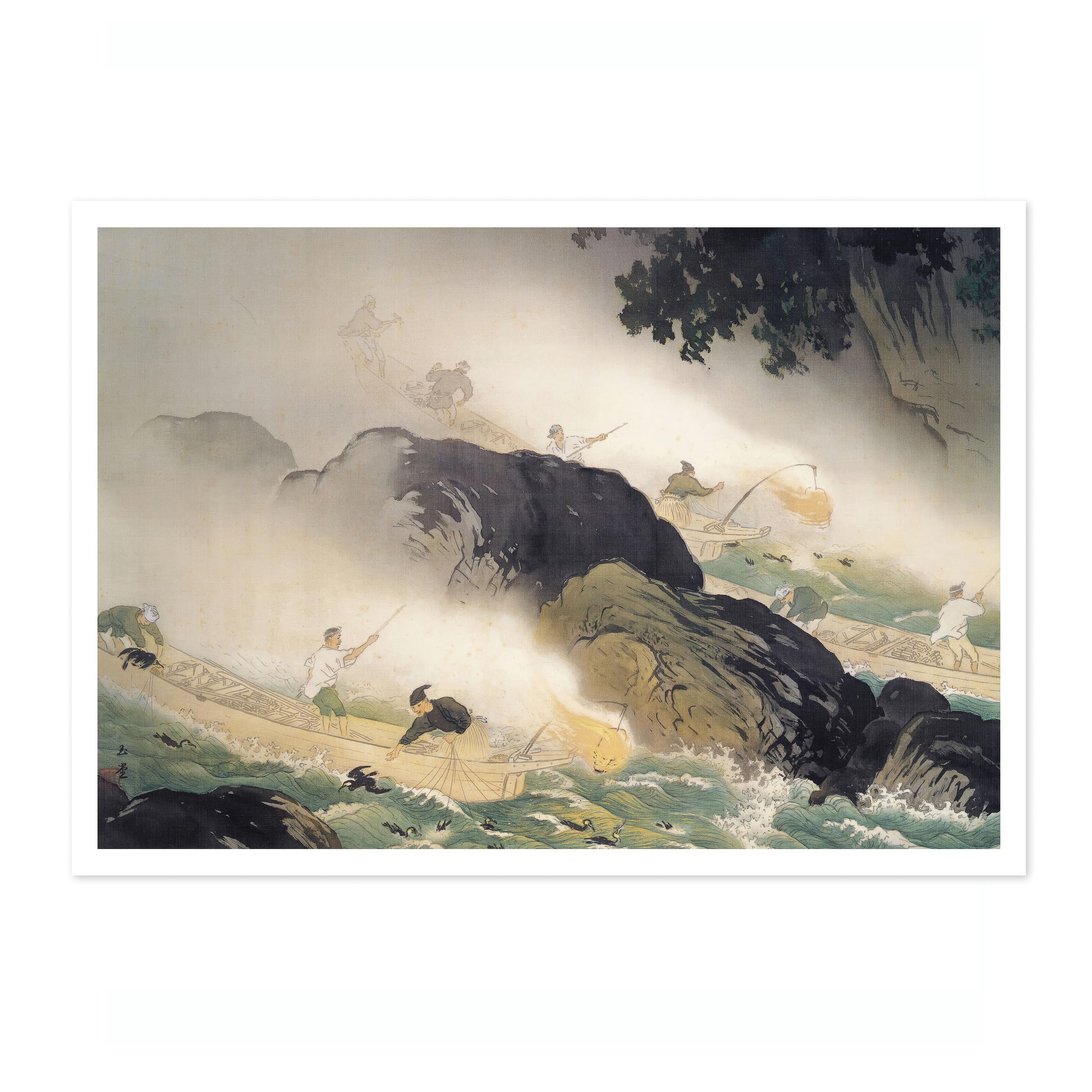 Cormorant Fishing II - Image 4