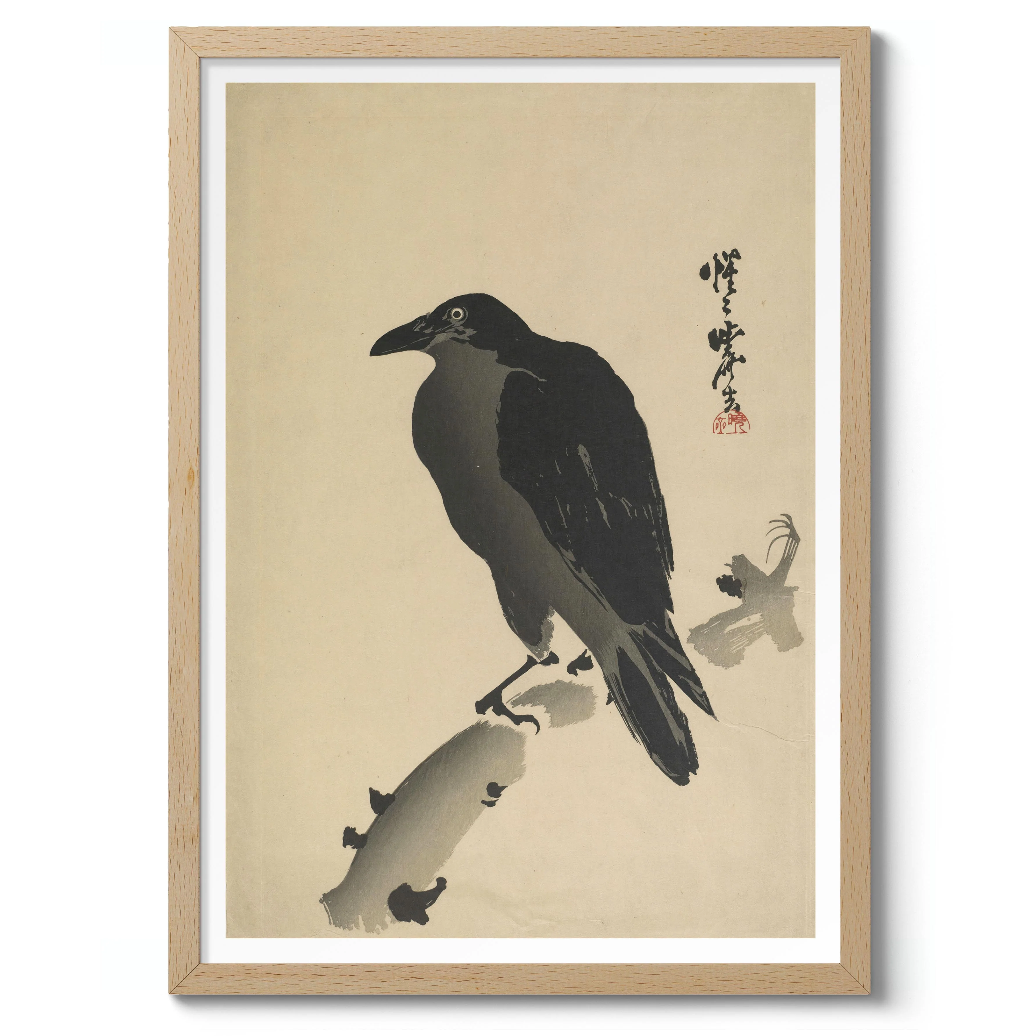 Crow on a Withered Branch - Image 3
