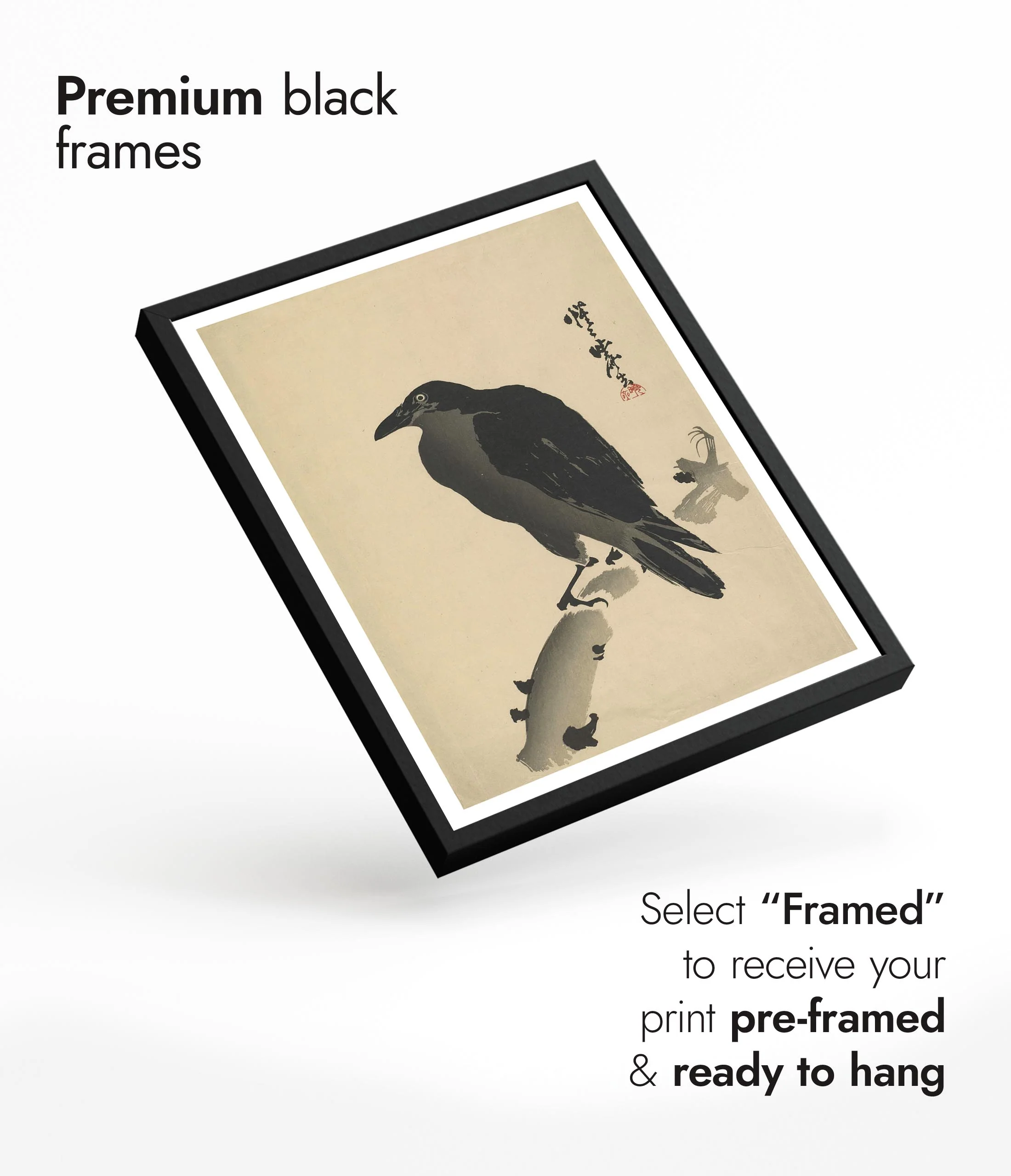 Crow on a Withered Branch - Image 7