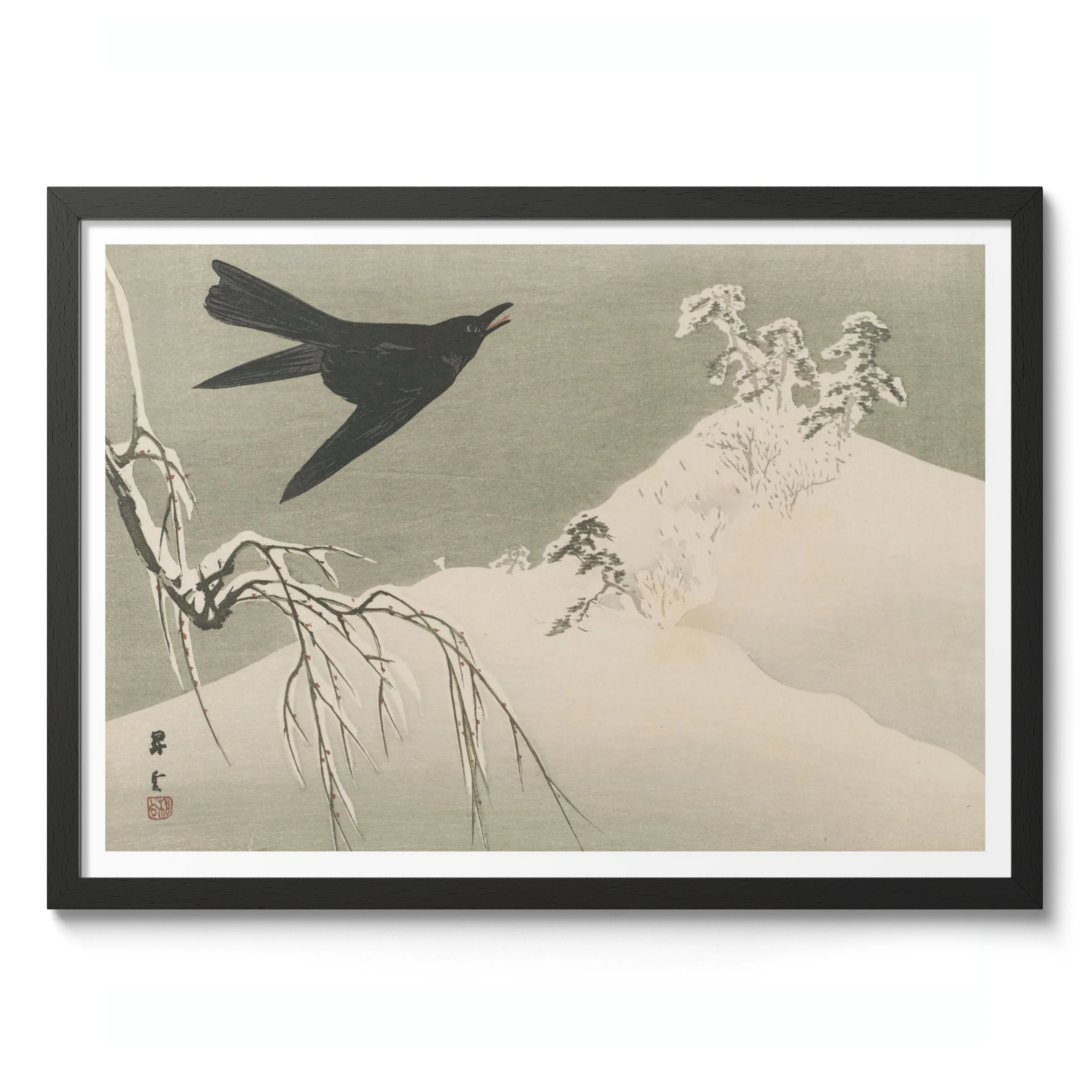Crows in Snow - Image 2