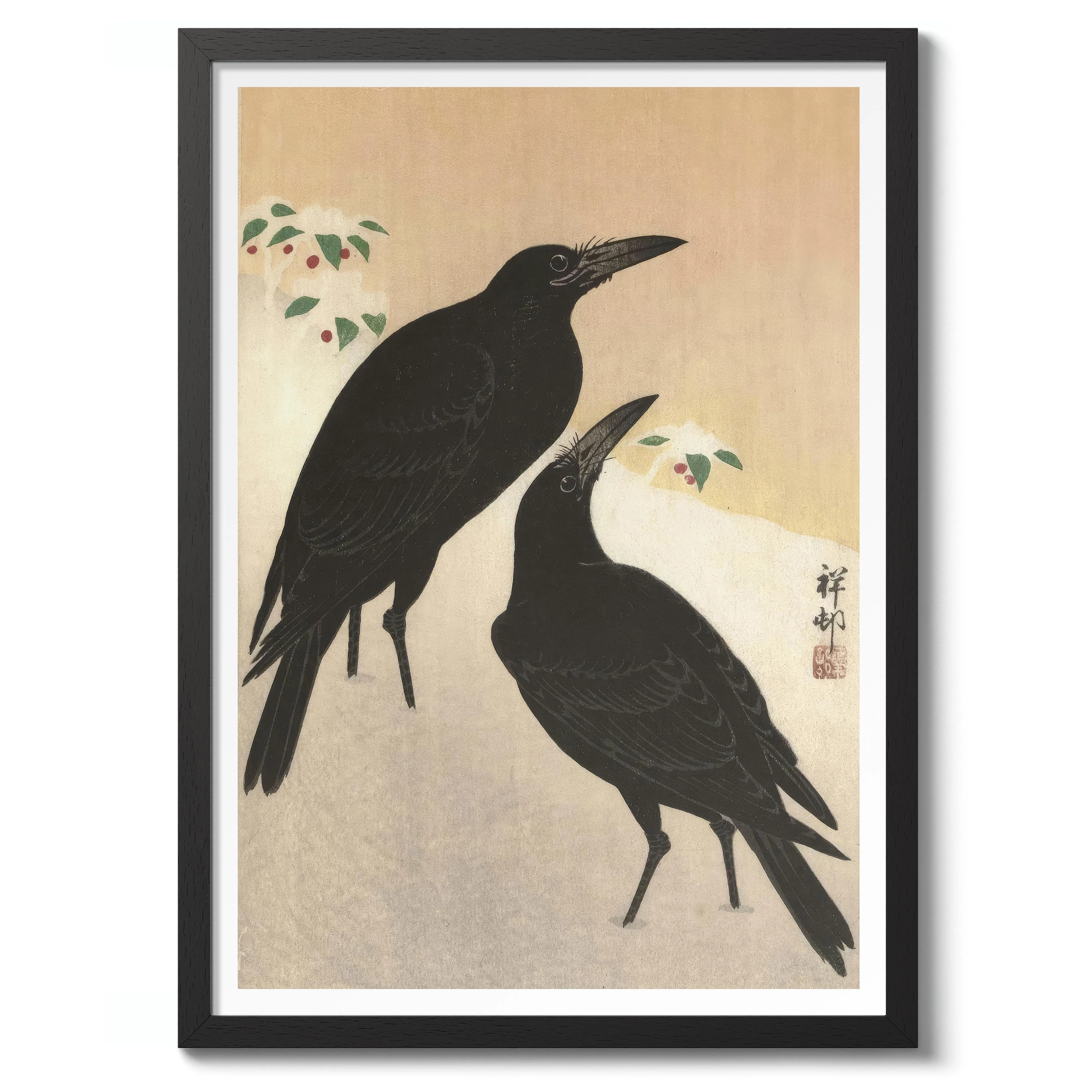 Crows in Snow - Image 2