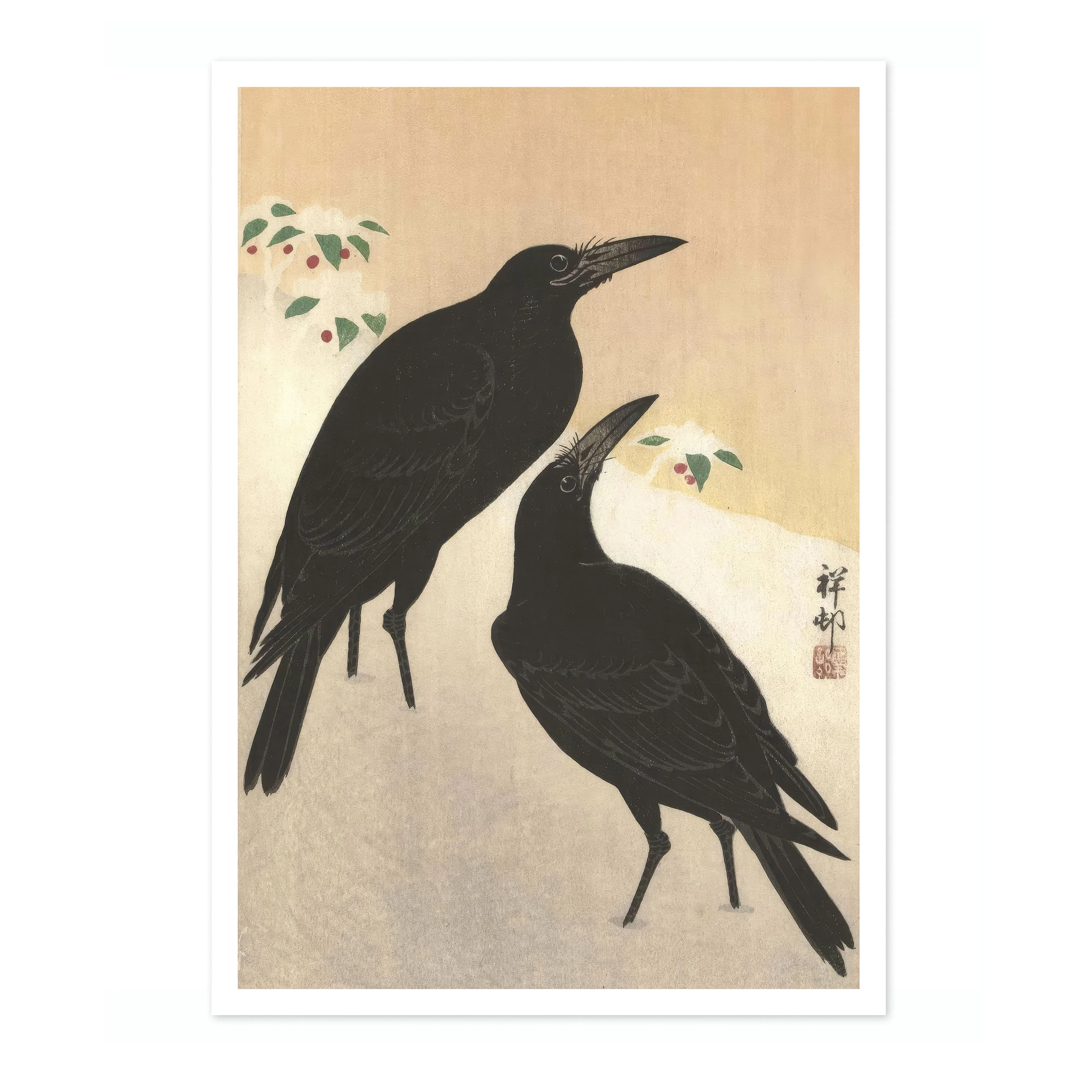 Crows in Snow - Image 4