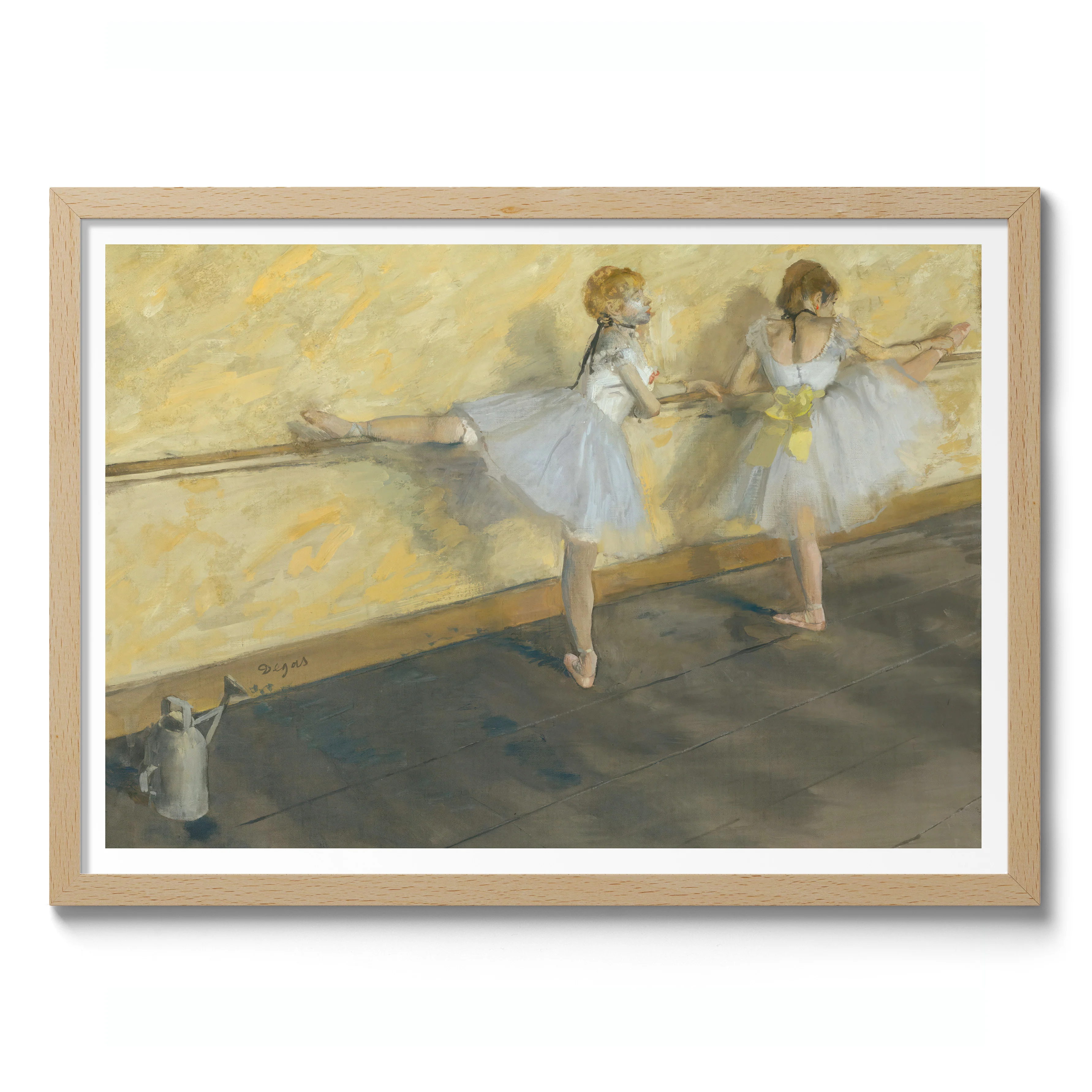 Dancers Practicing at the Barre - Image 3