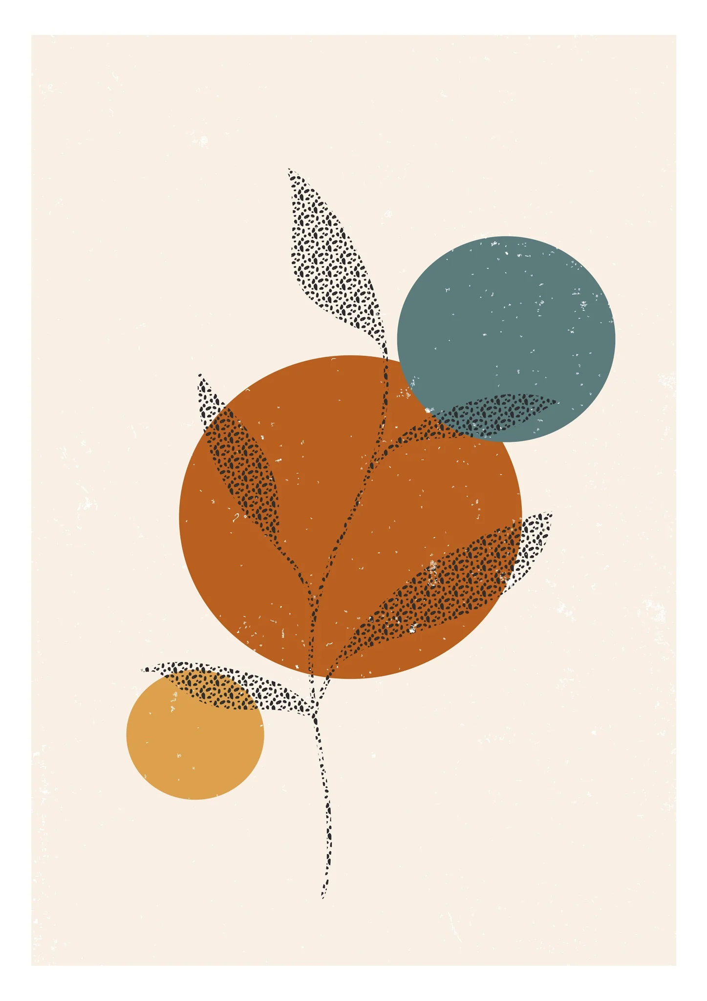 Dotted Olive Branch