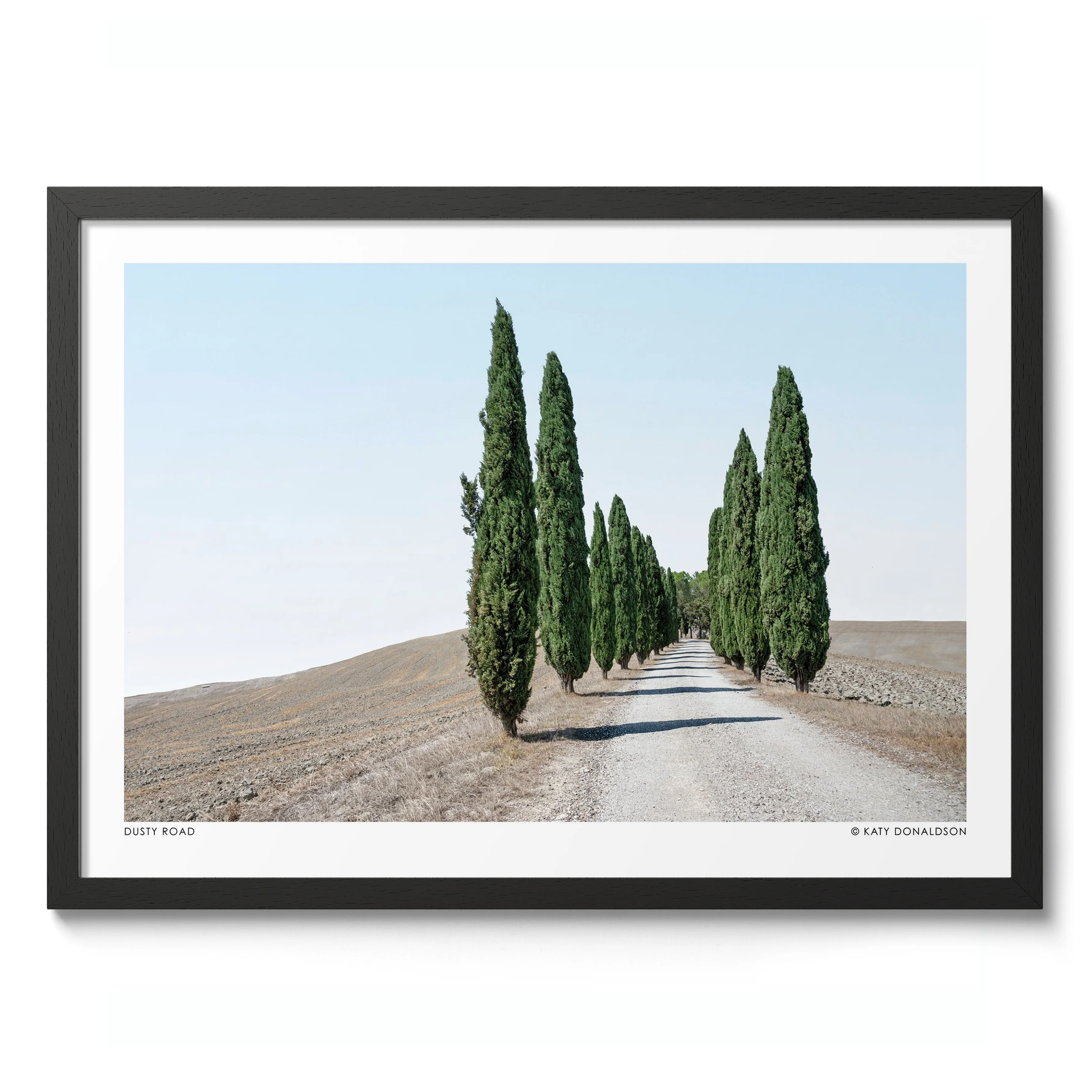 Dusty Road Landscape - Image 2