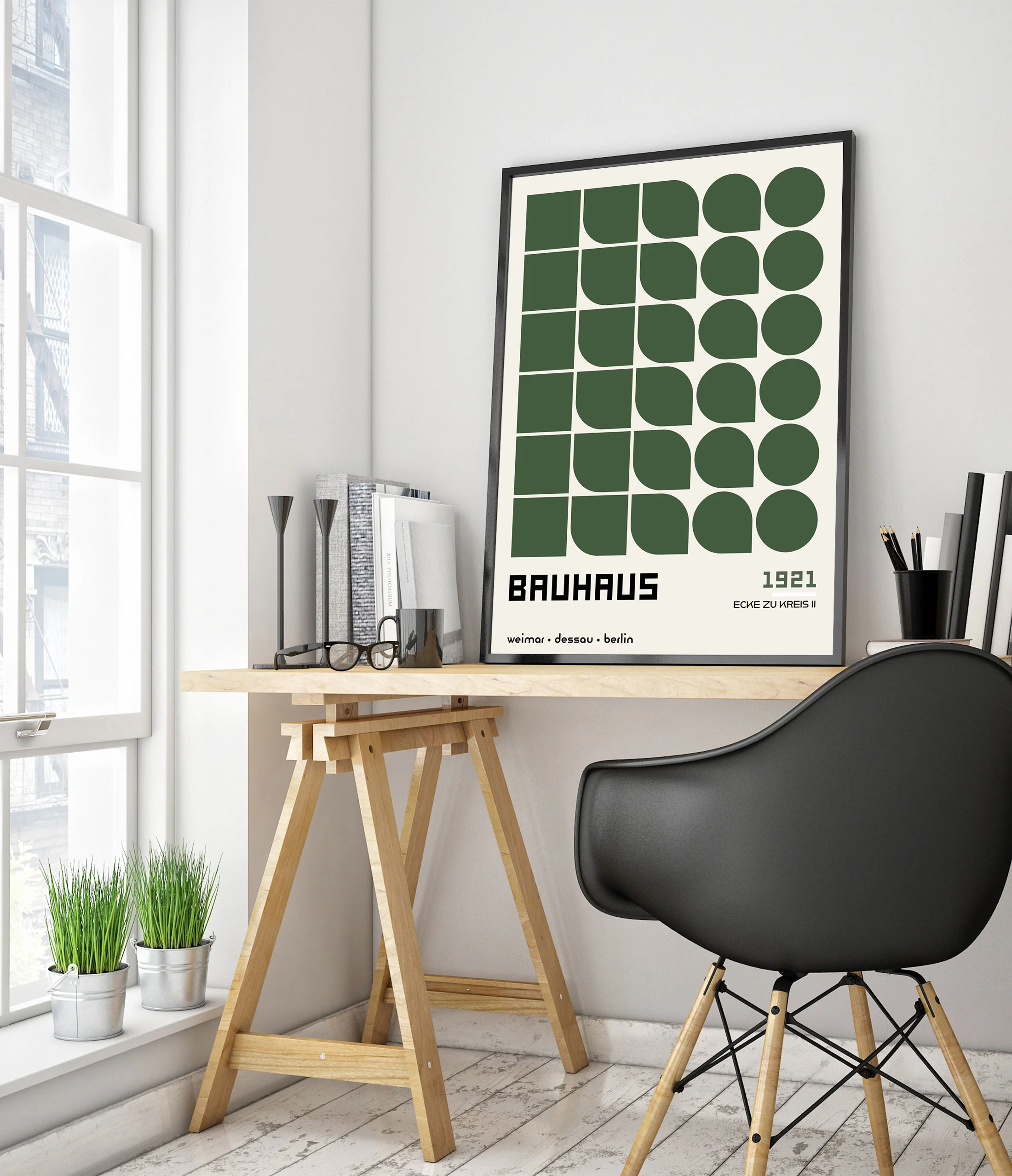 Ecke zu Kreis, in Green - Image 5