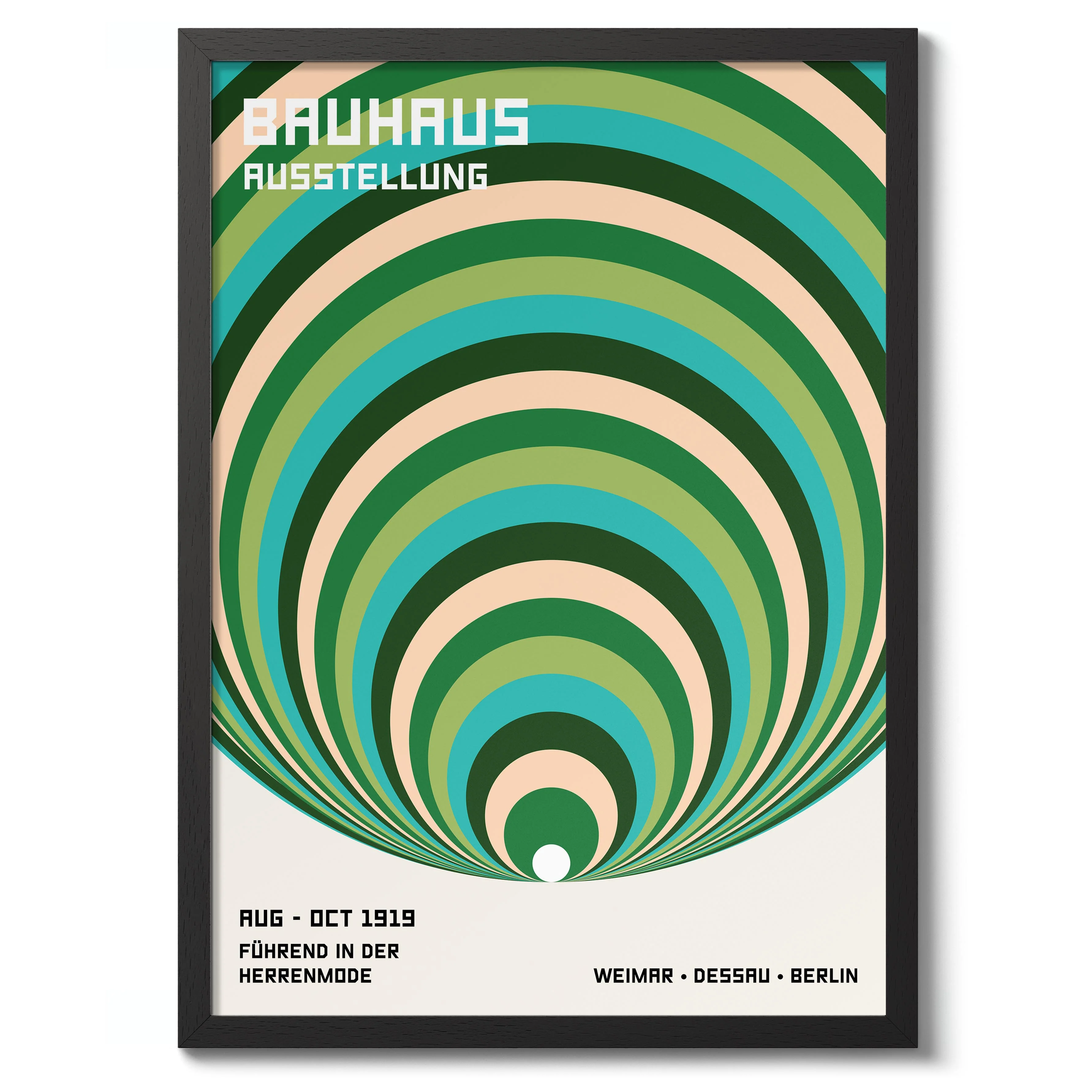 Expanding Circles, Green - Image 2
