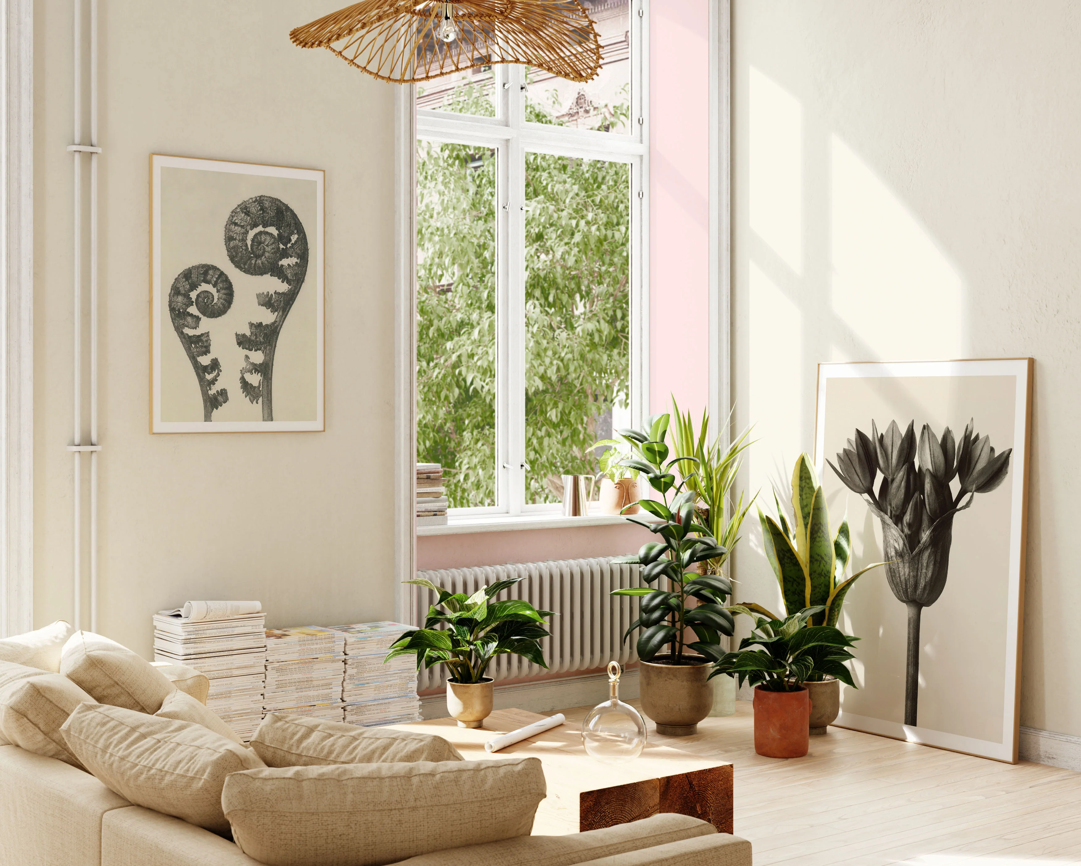Ferns & Flower - Image 4