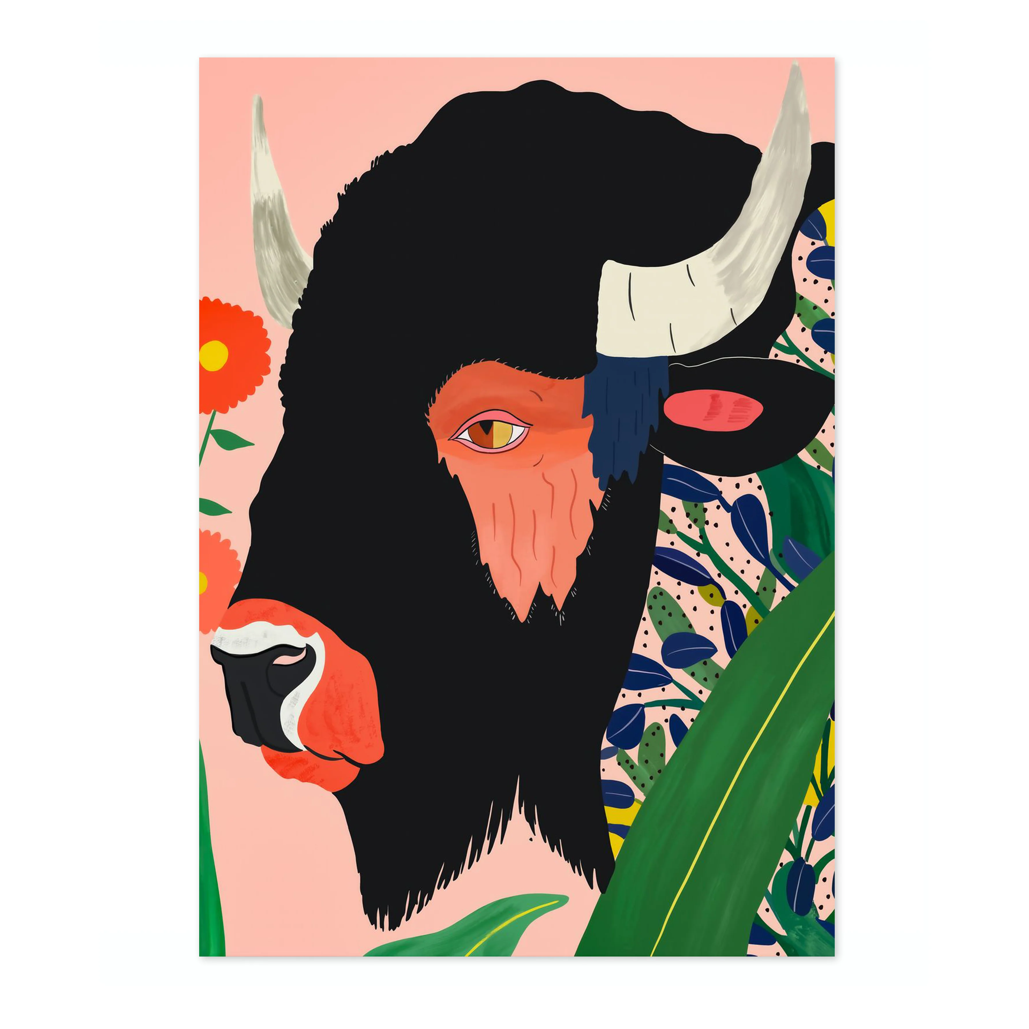 Floral Bison - Image 4