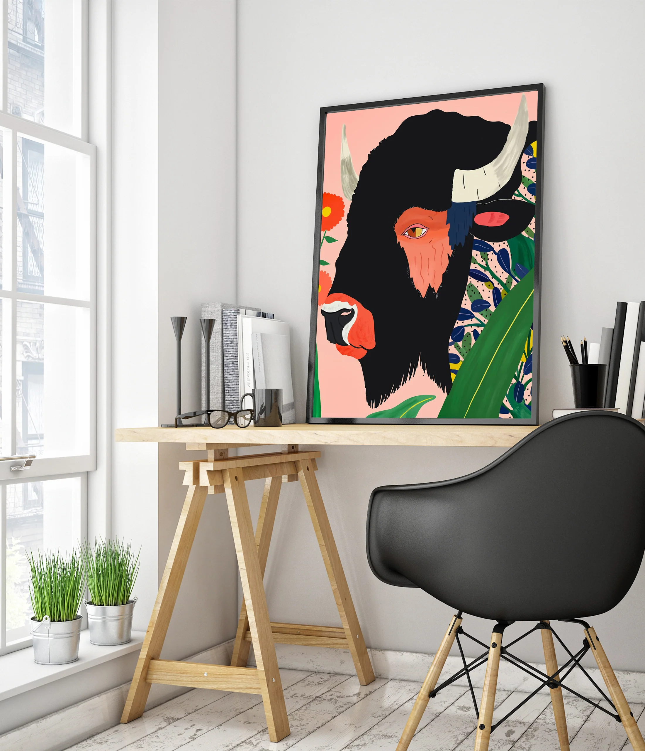 Floral Bison - Image 5