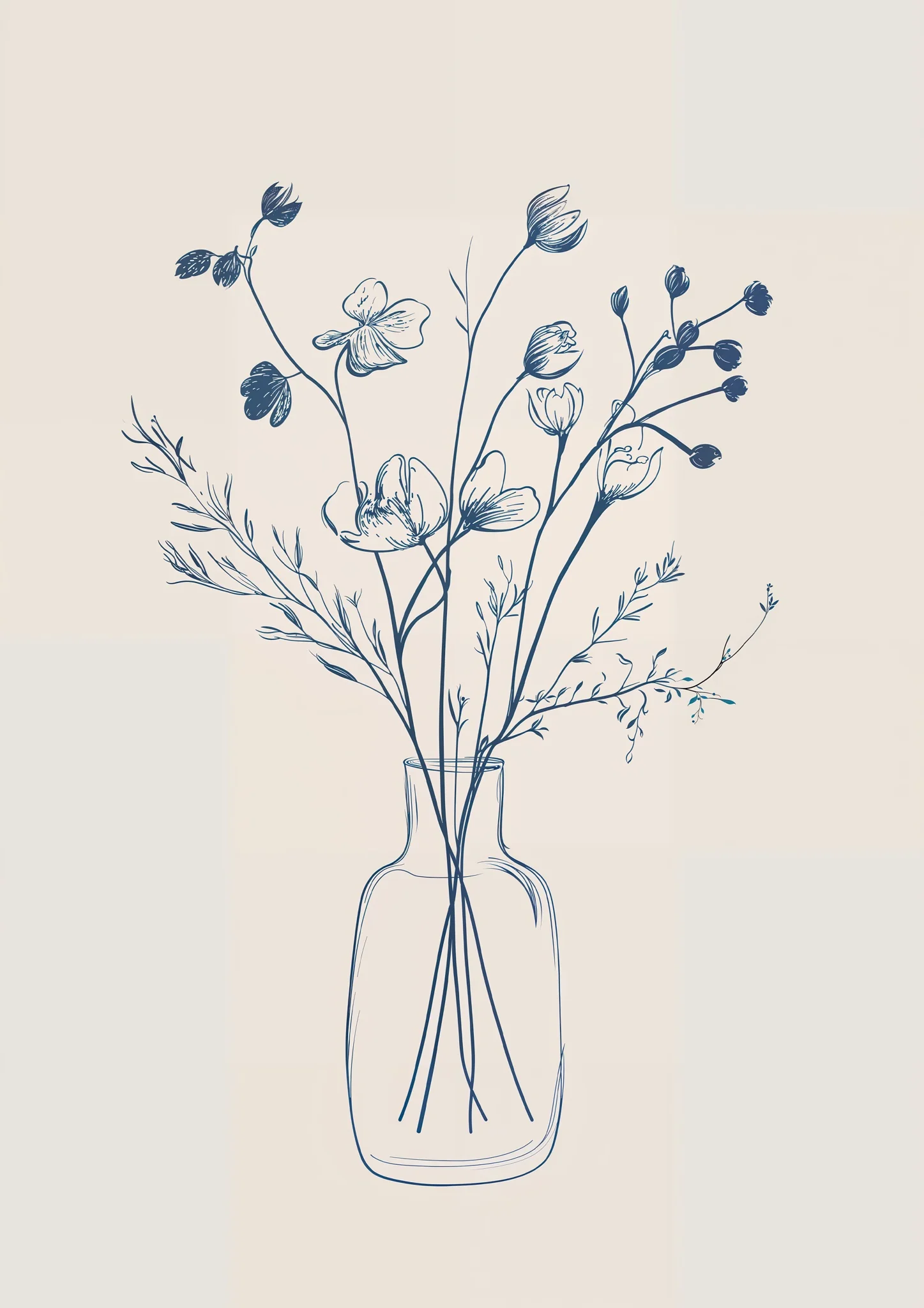 Flowers in a Jar