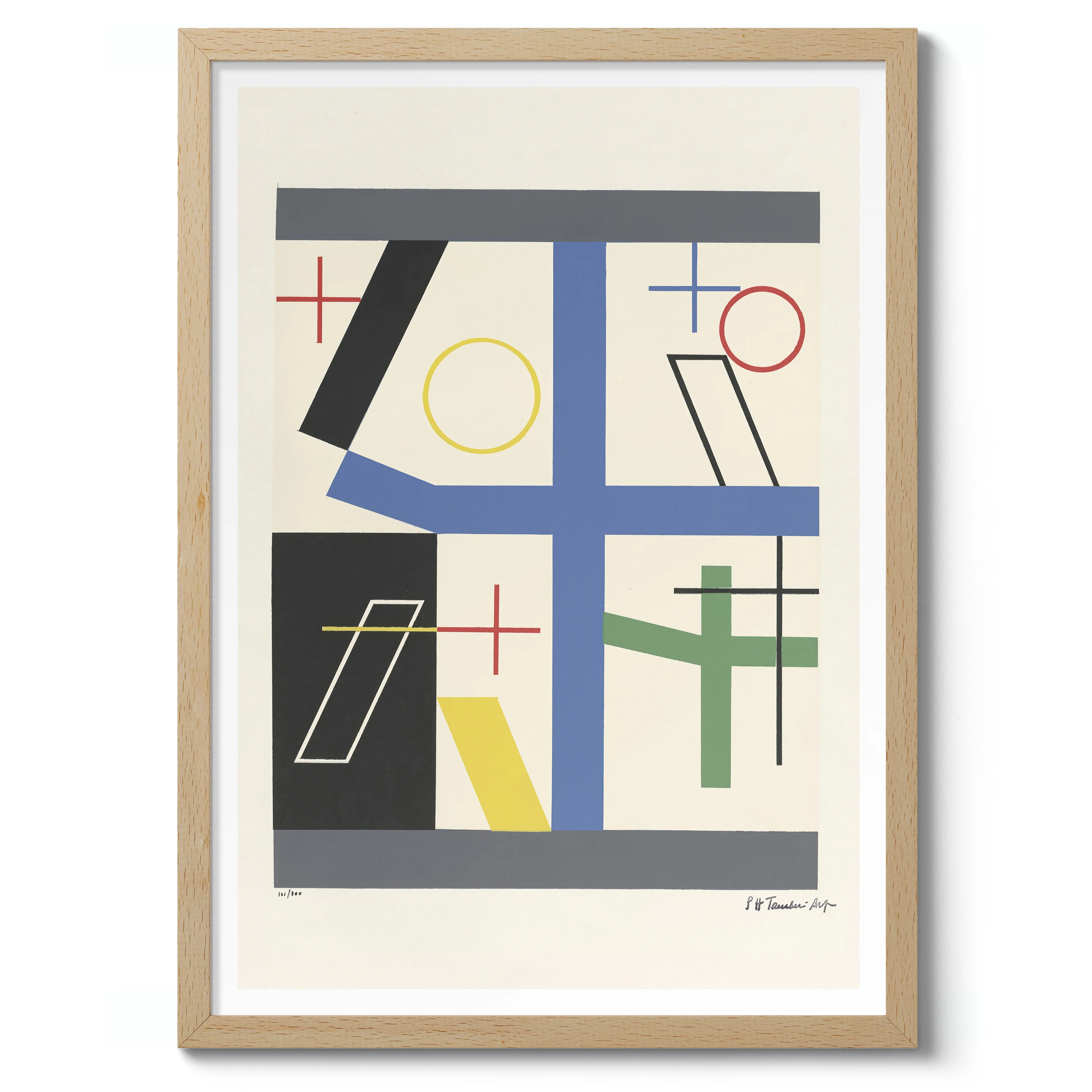 Four Spaces with Broken Cross, Plate 14 - Image 3