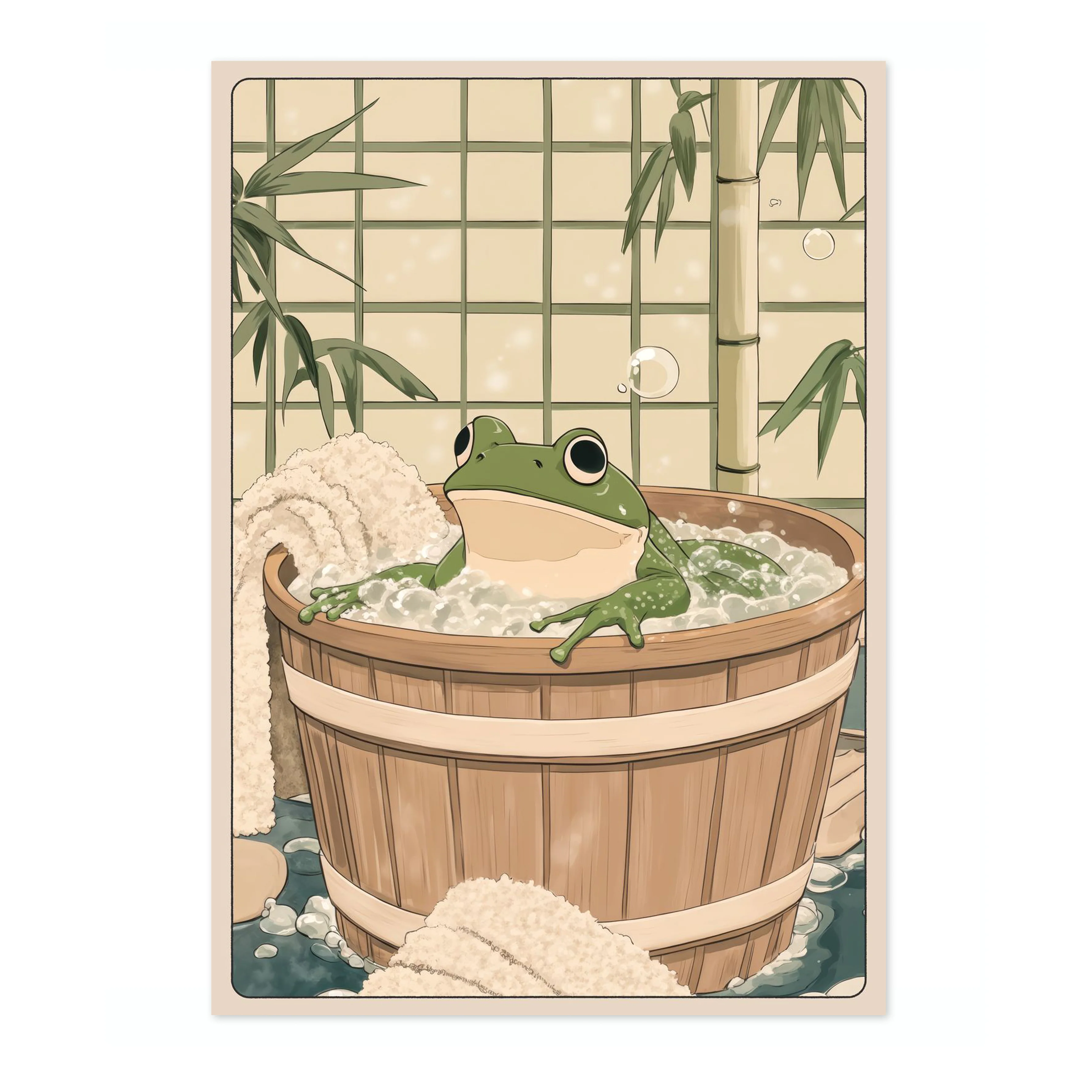 Frog in Bathtub - Image 4