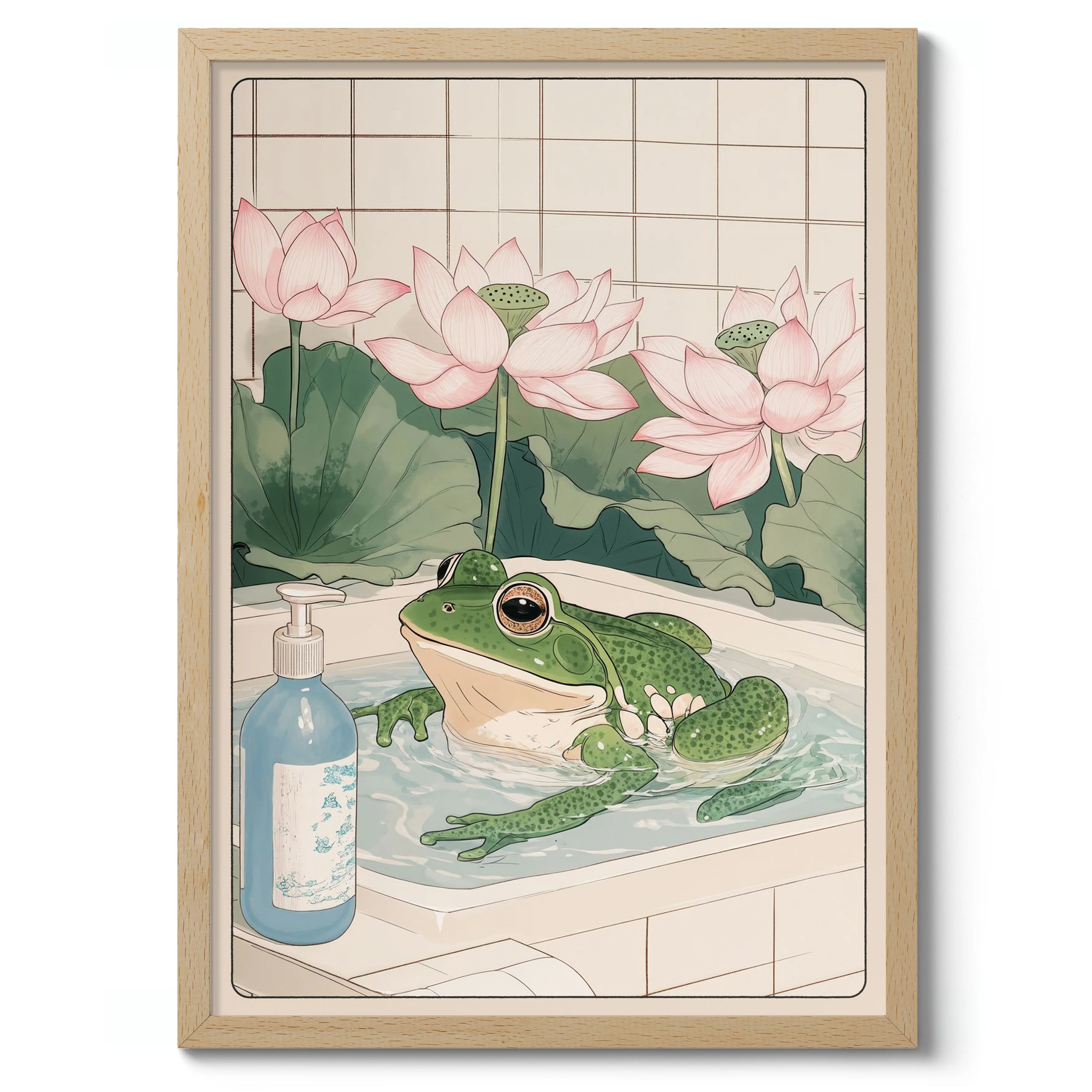 Frog & Lotus Bath - Image 3