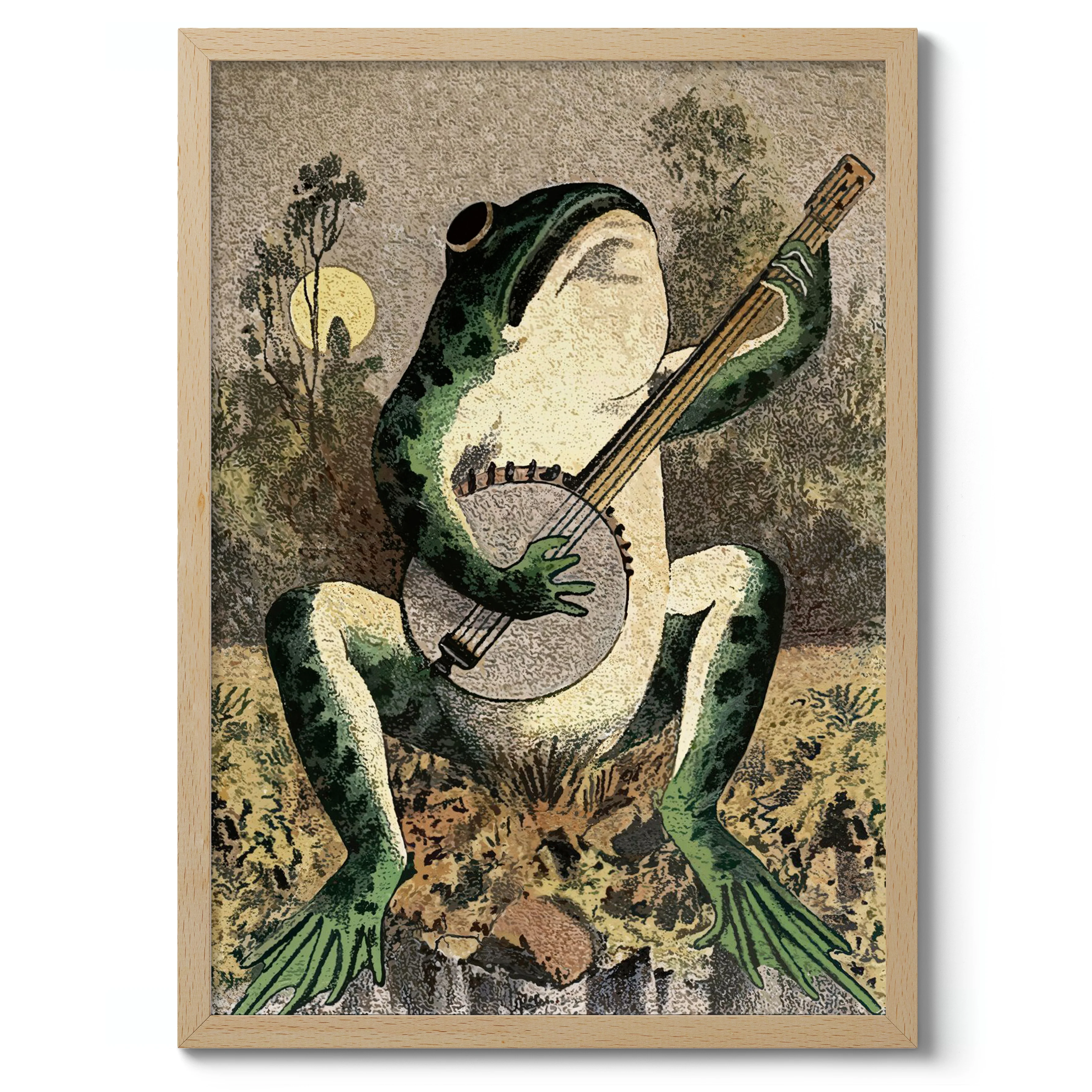 Frog Playing Banjo - Image 3