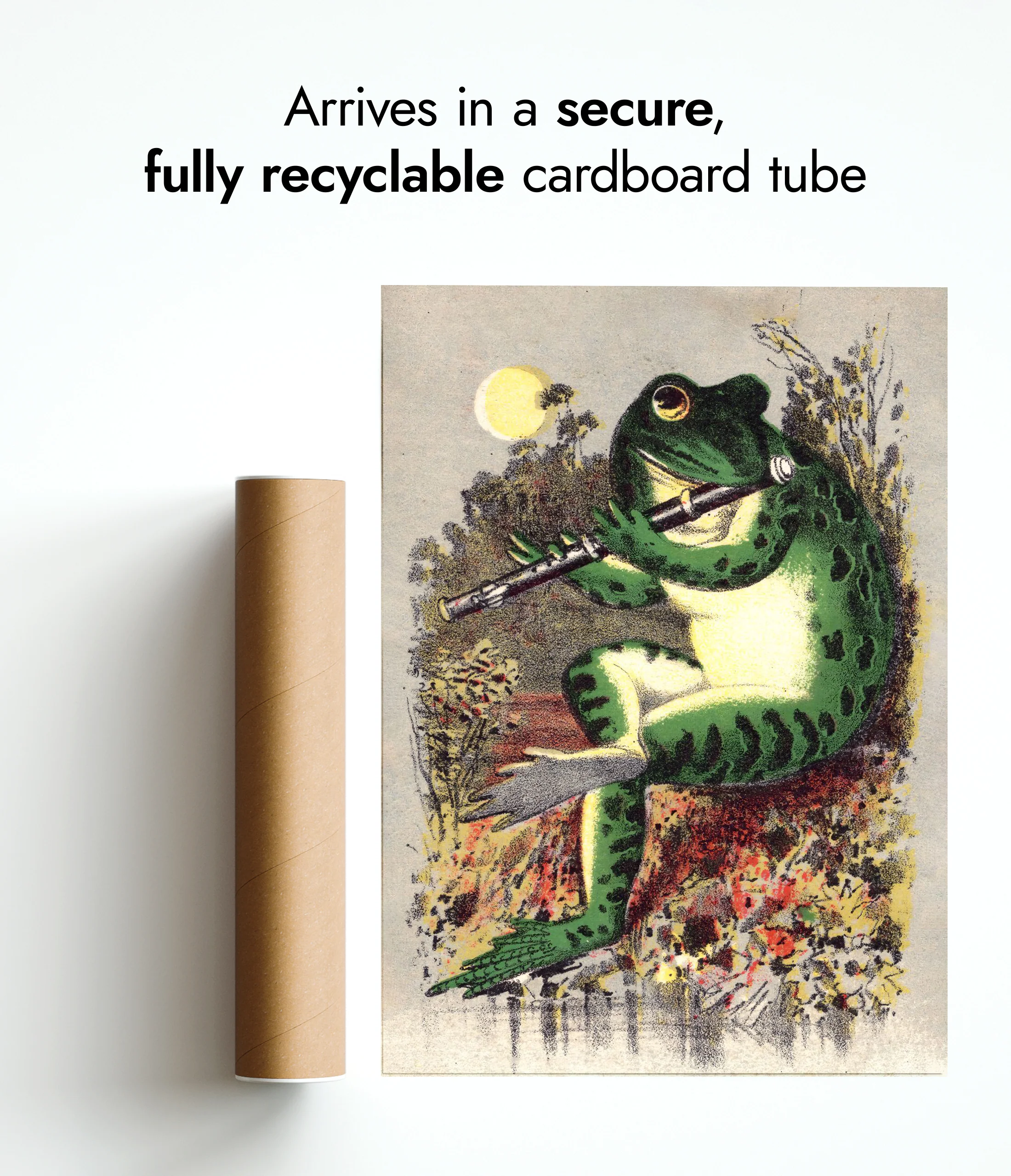 Frog Playing Flute - Image 9