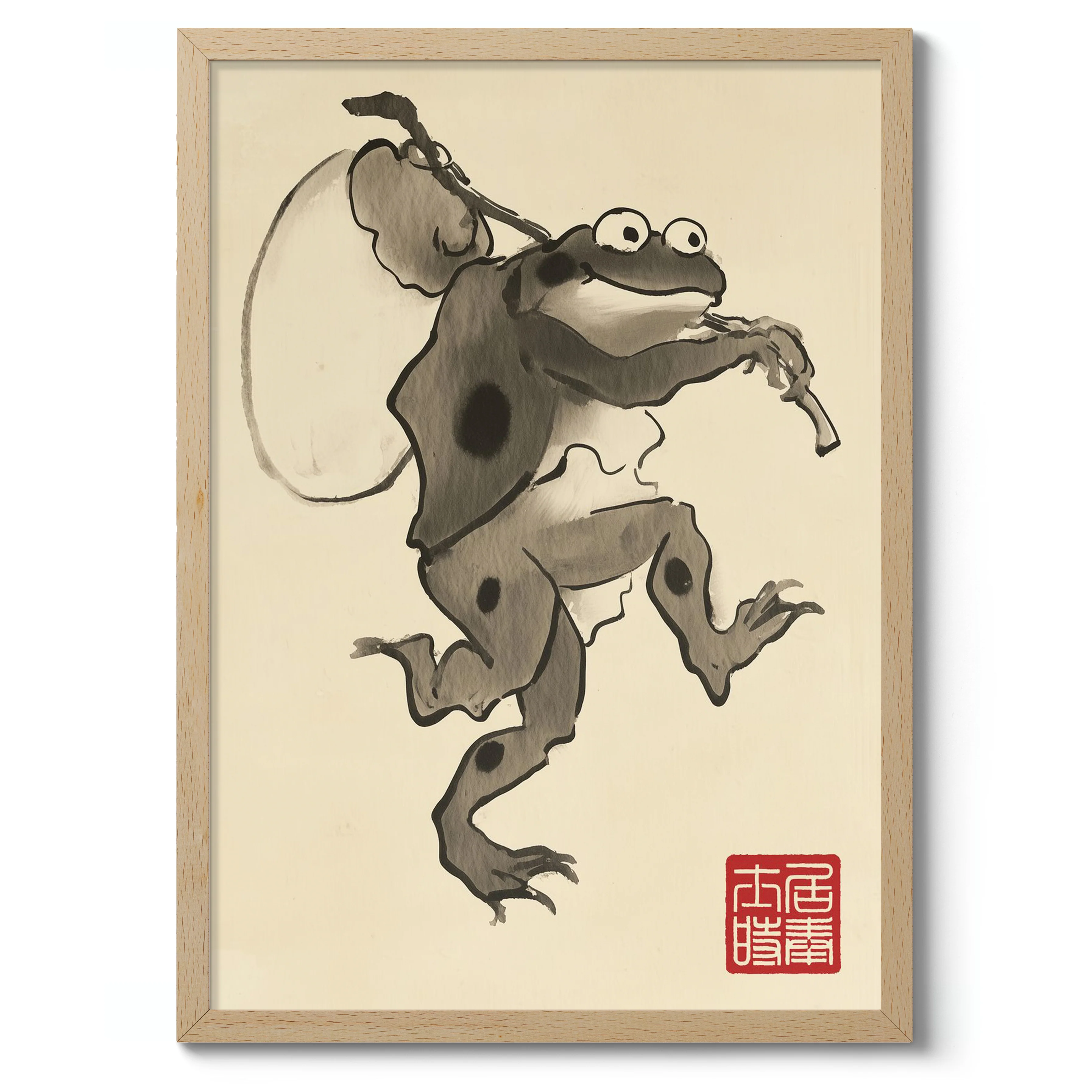 Frog With Acorn Knapsack - Image 3
