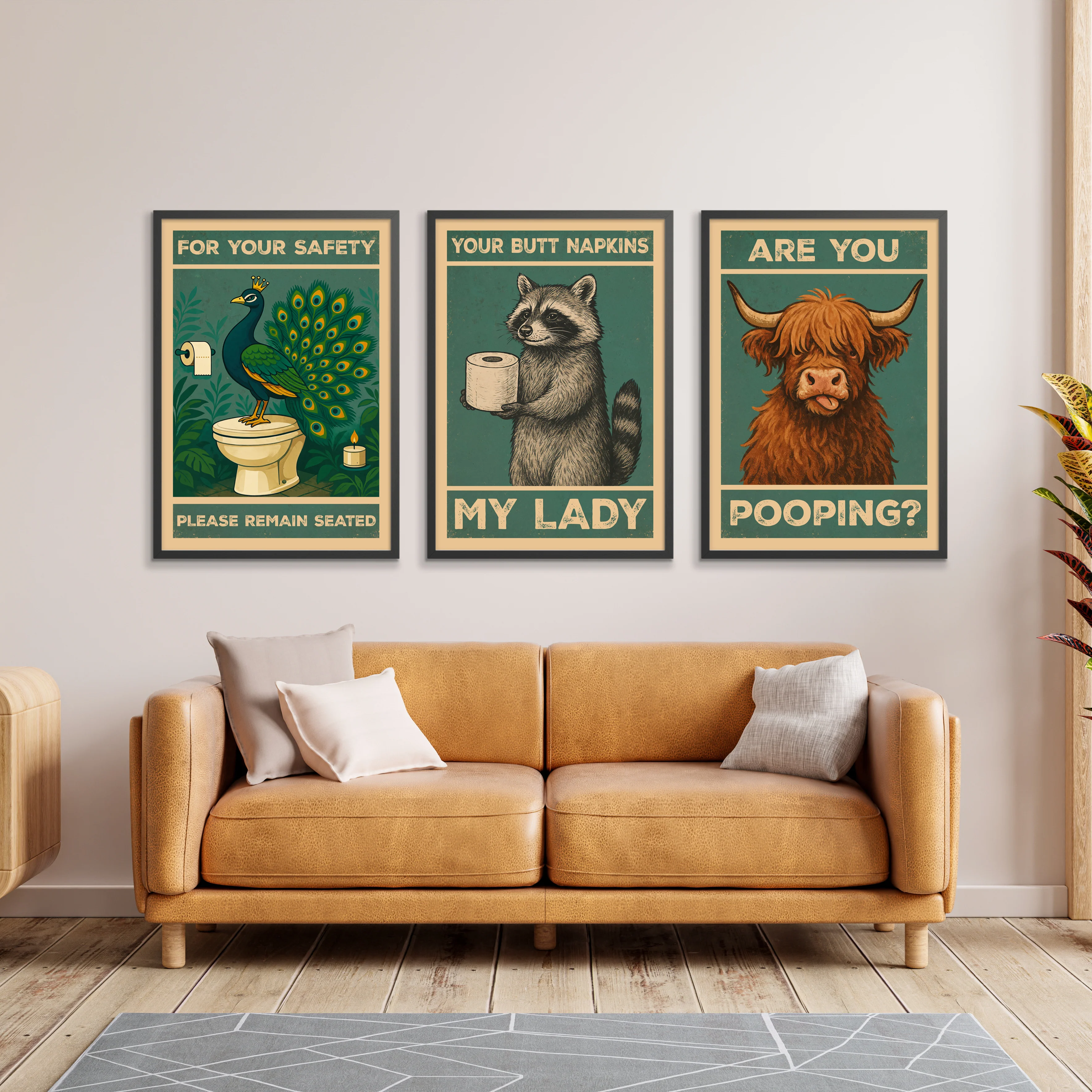 Funny Animals Trio - Image 4
