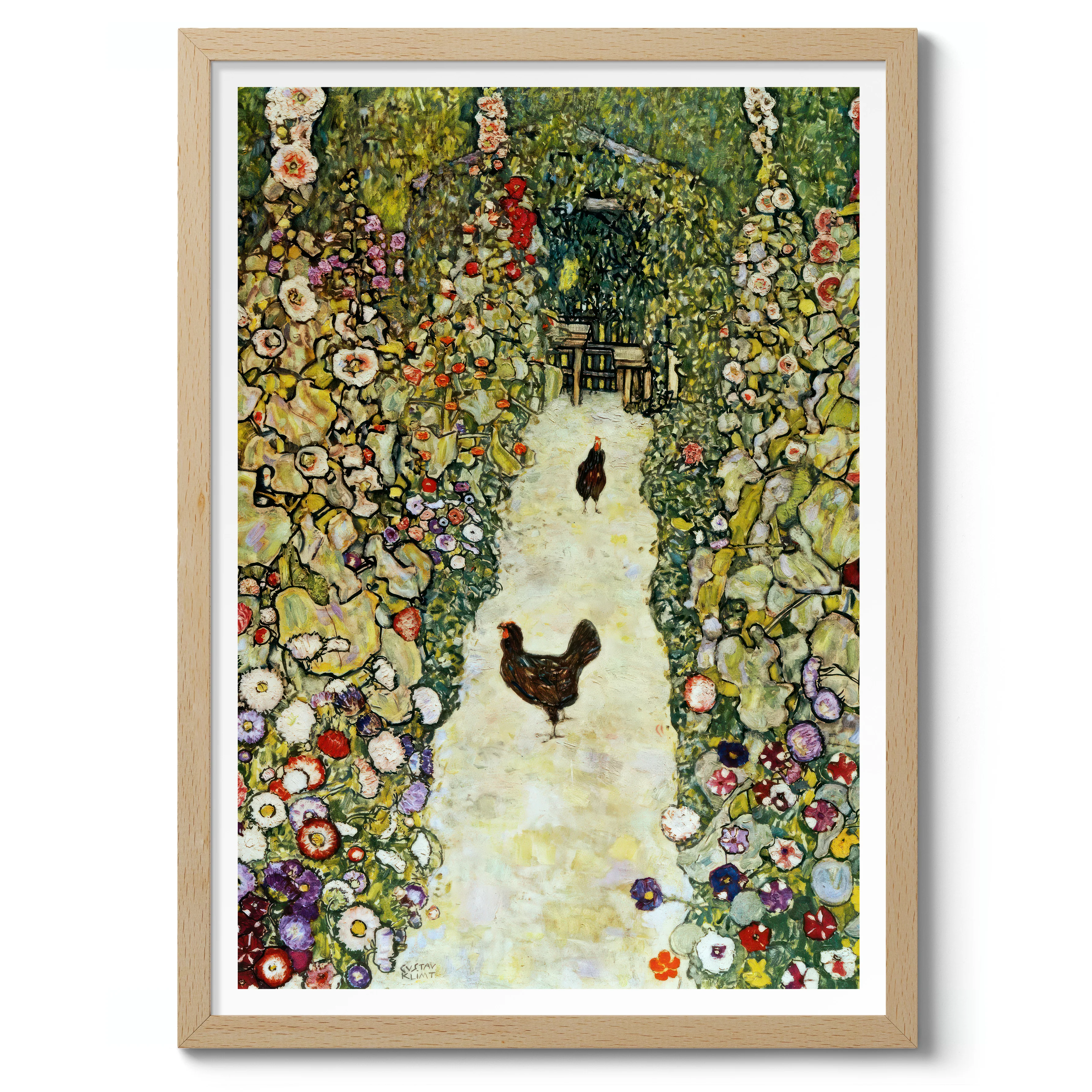 Garden Path with Chickens - Image 3